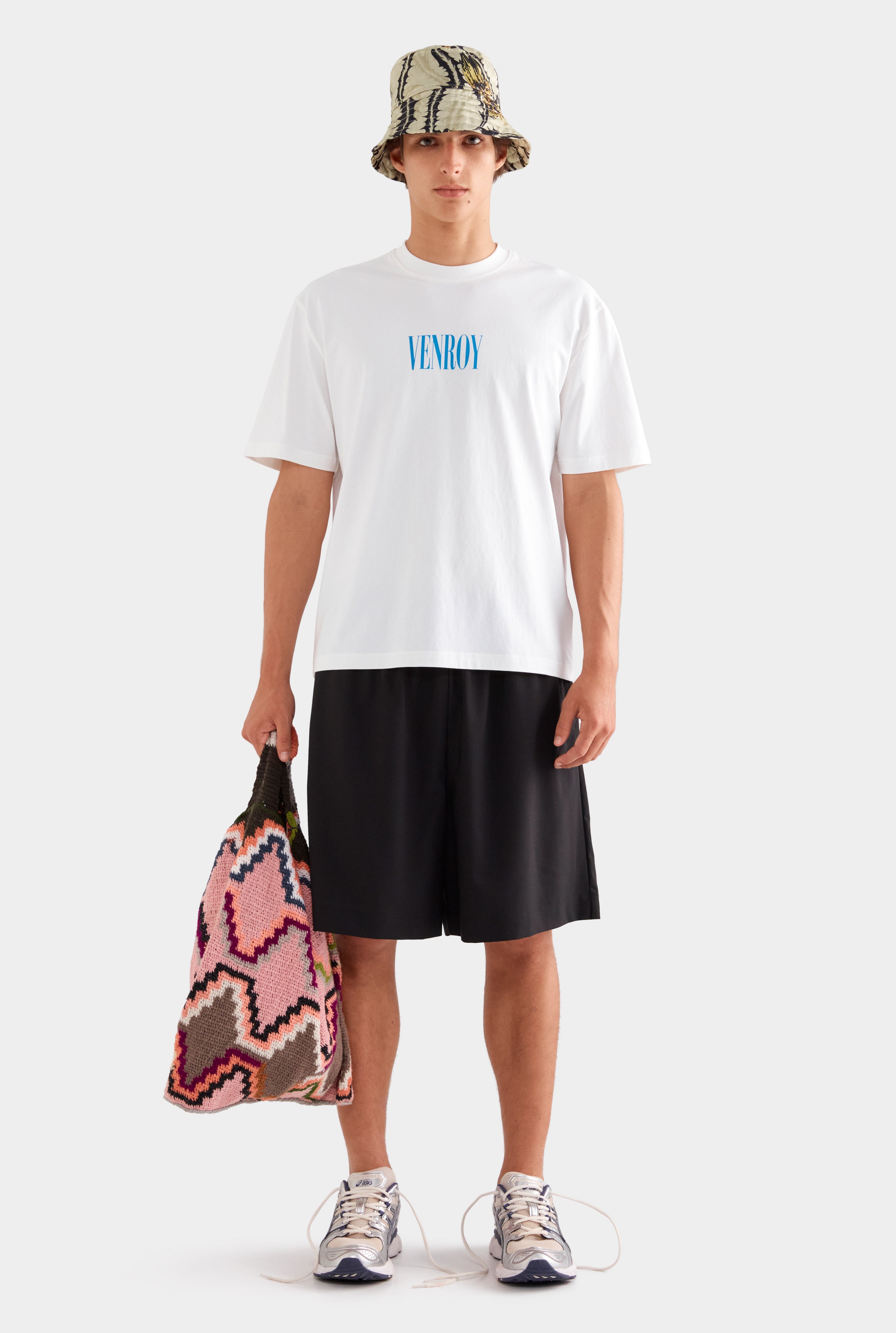 Venroy Mallorca Logo T Shirt - Off White