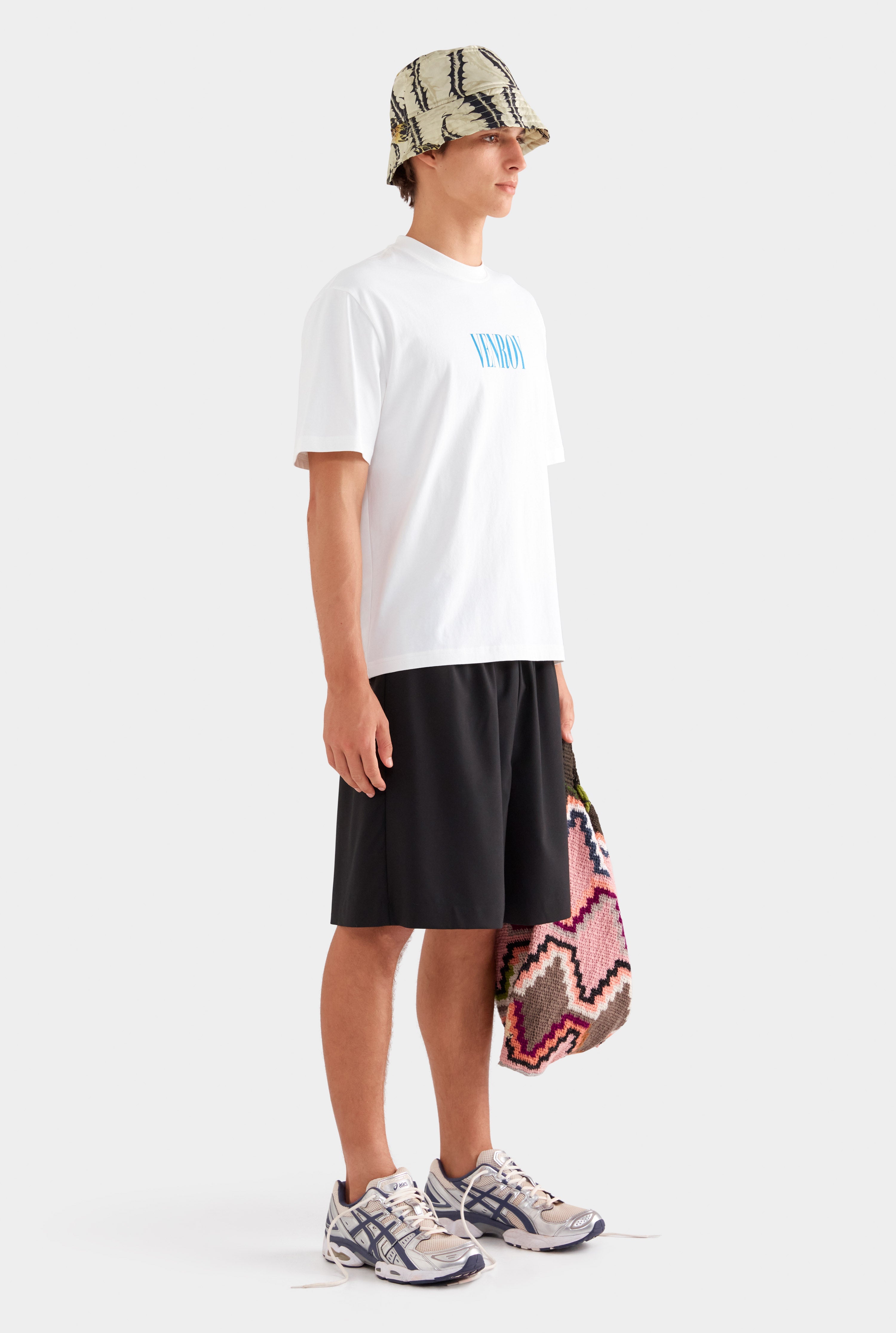 Venroy Mallorca Logo T Shirt - Off White
