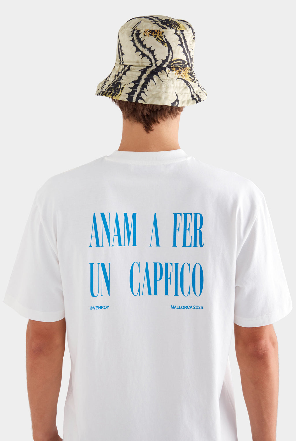 Venroy Mallorca Logo T Shirt - Off White