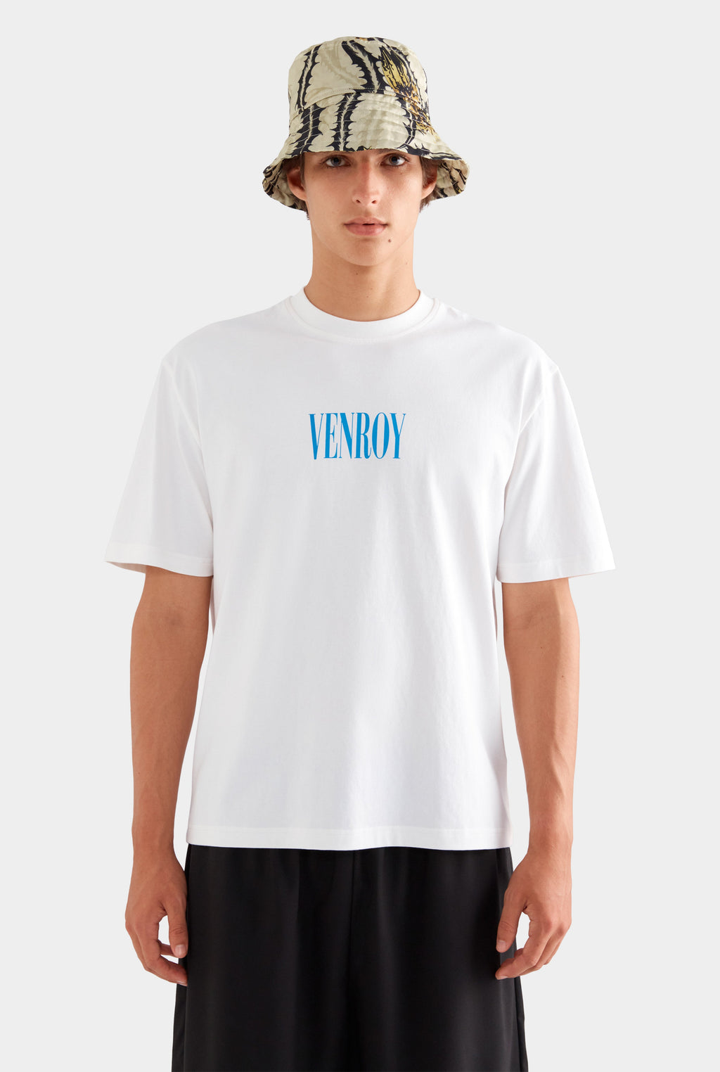 Venroy Mallorca Logo T Shirt - Off White