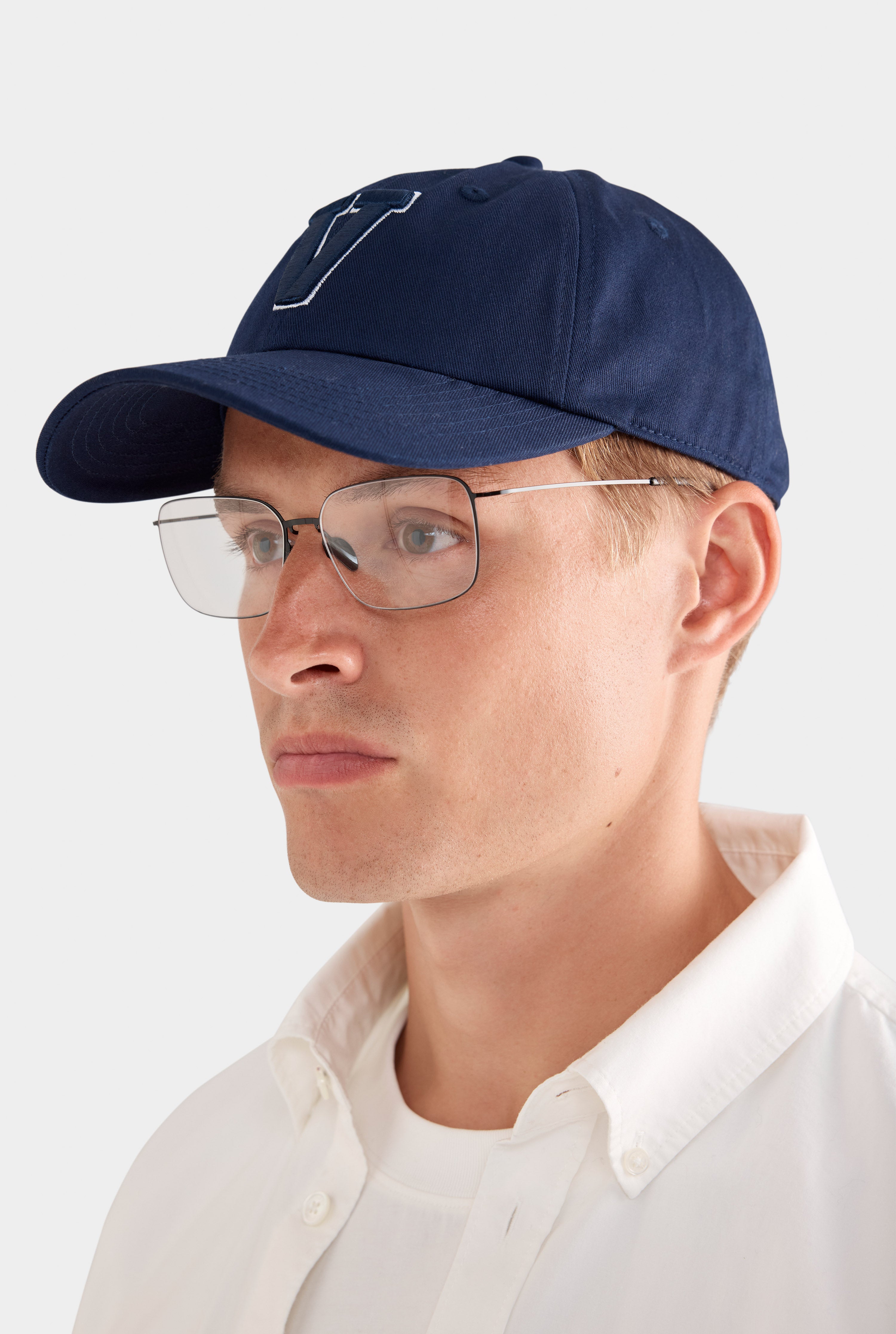 Venroy Varsity Cotton Logo Cap - Black
