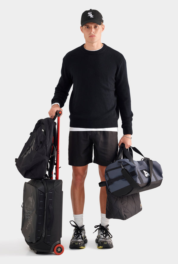 Wool Cashmere Sweater - Black