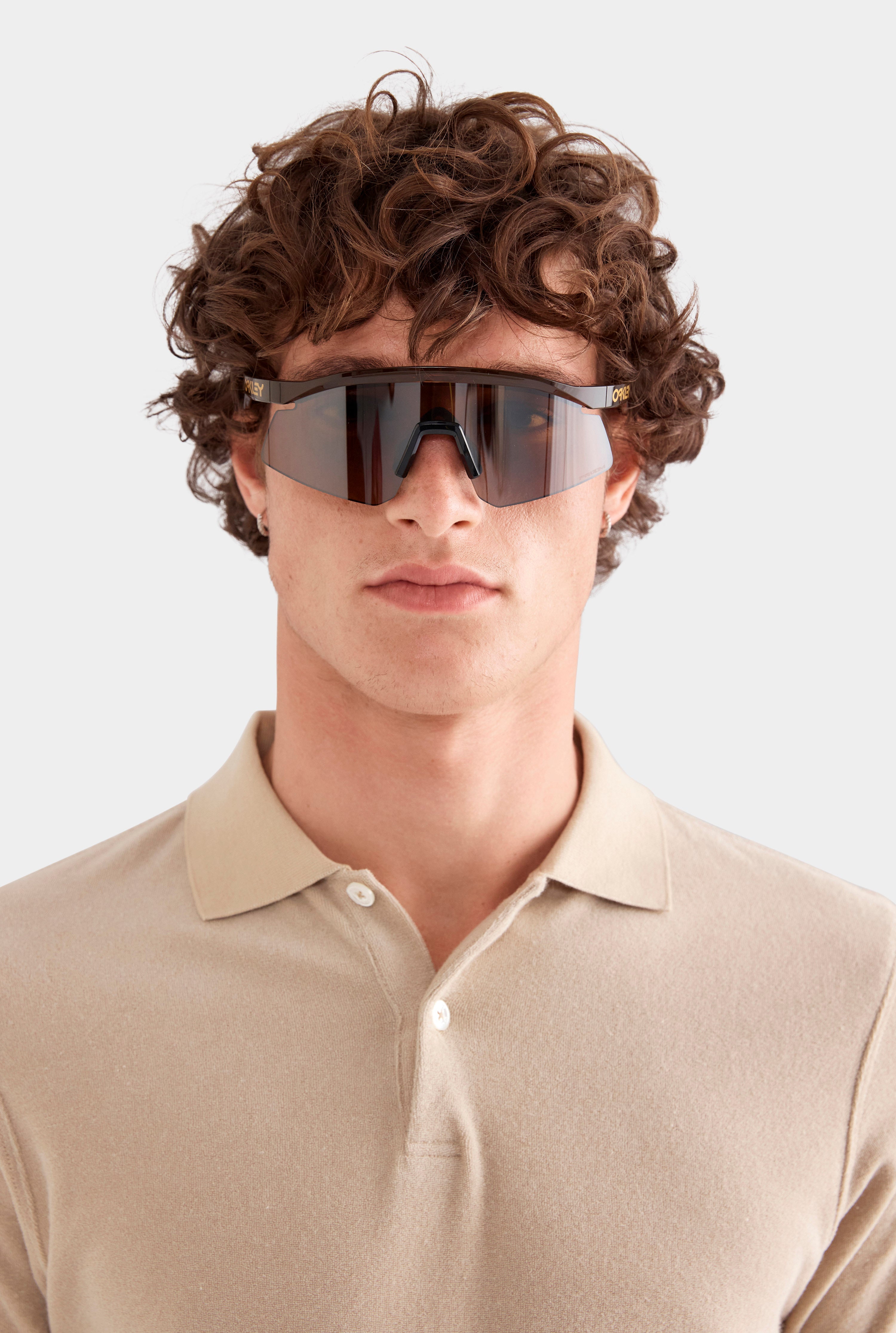 Knitted Terry Polo - Stone