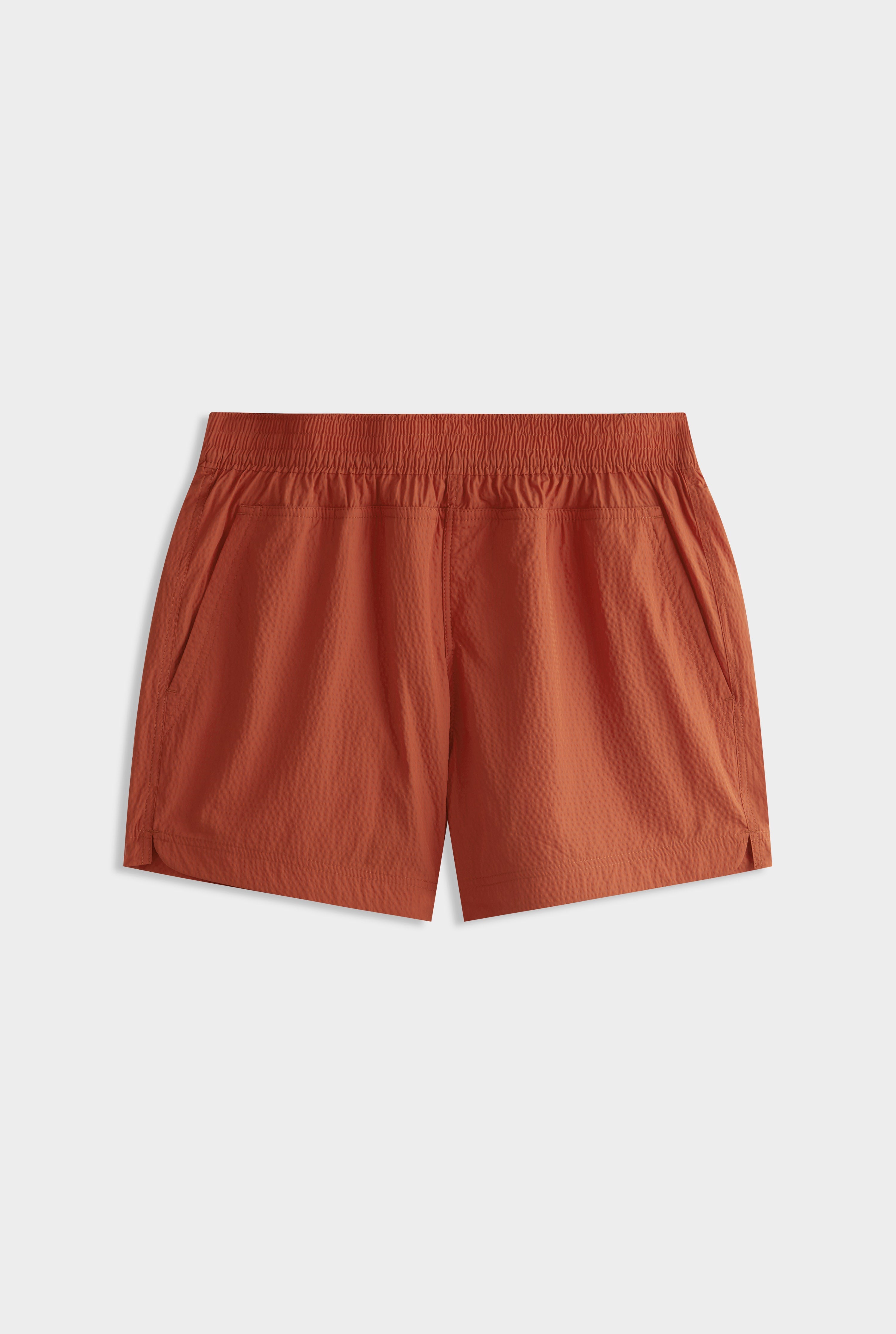 Panelled Pocket Swim Short - Picante