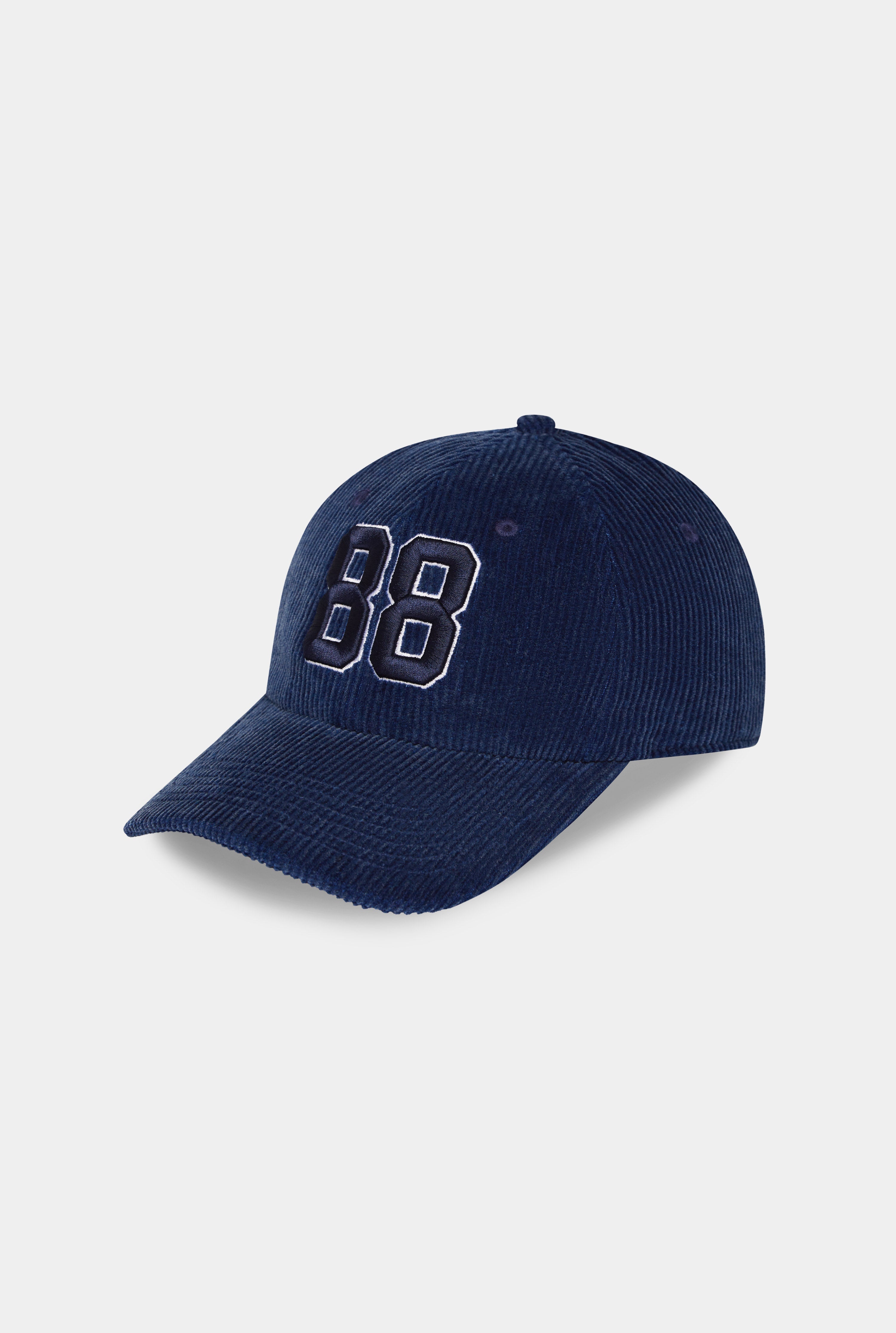 Hawaii 88 Corduroy Cap - Washed Navy