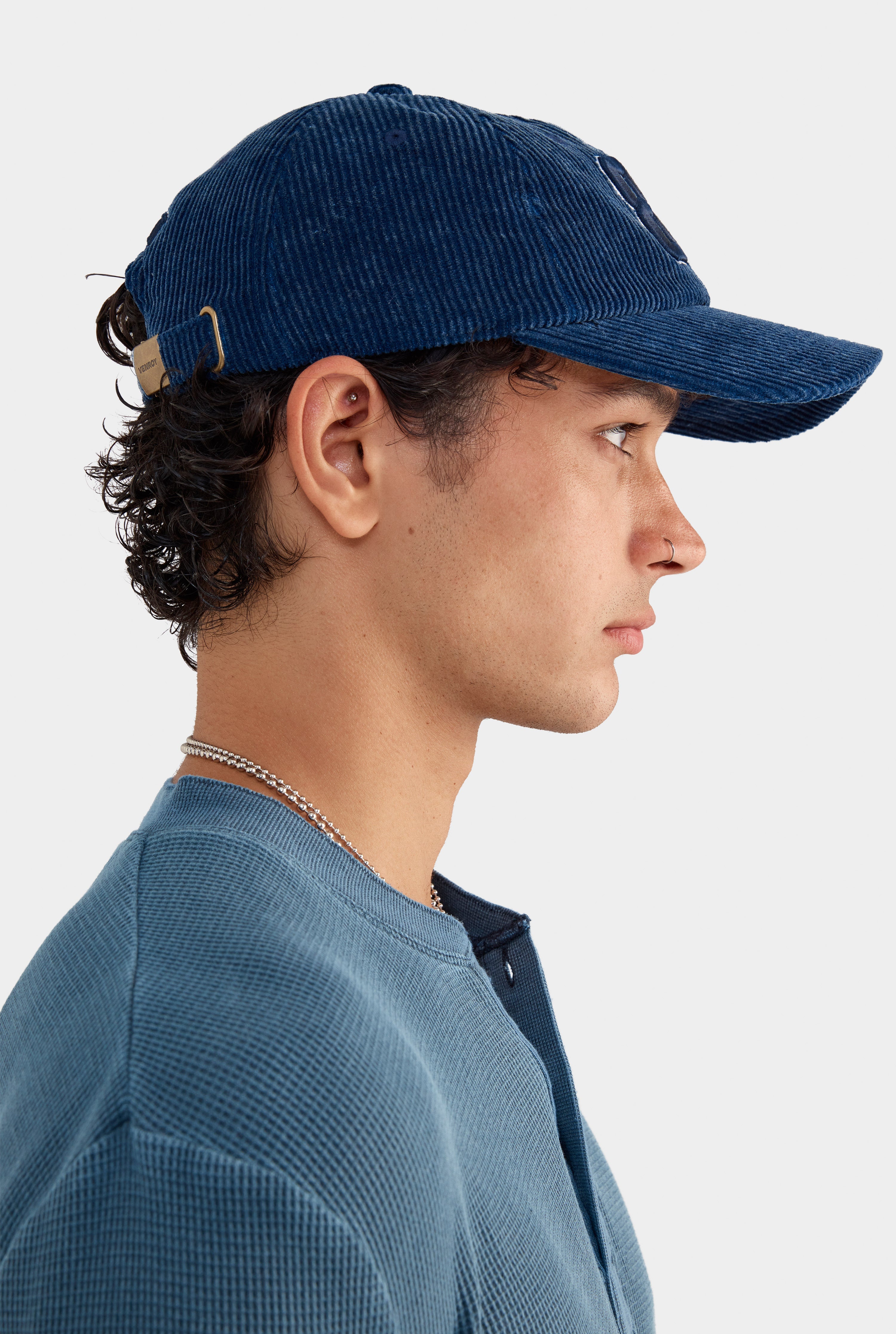 Hawaii 88 Corduroy Cap - Washed Navy