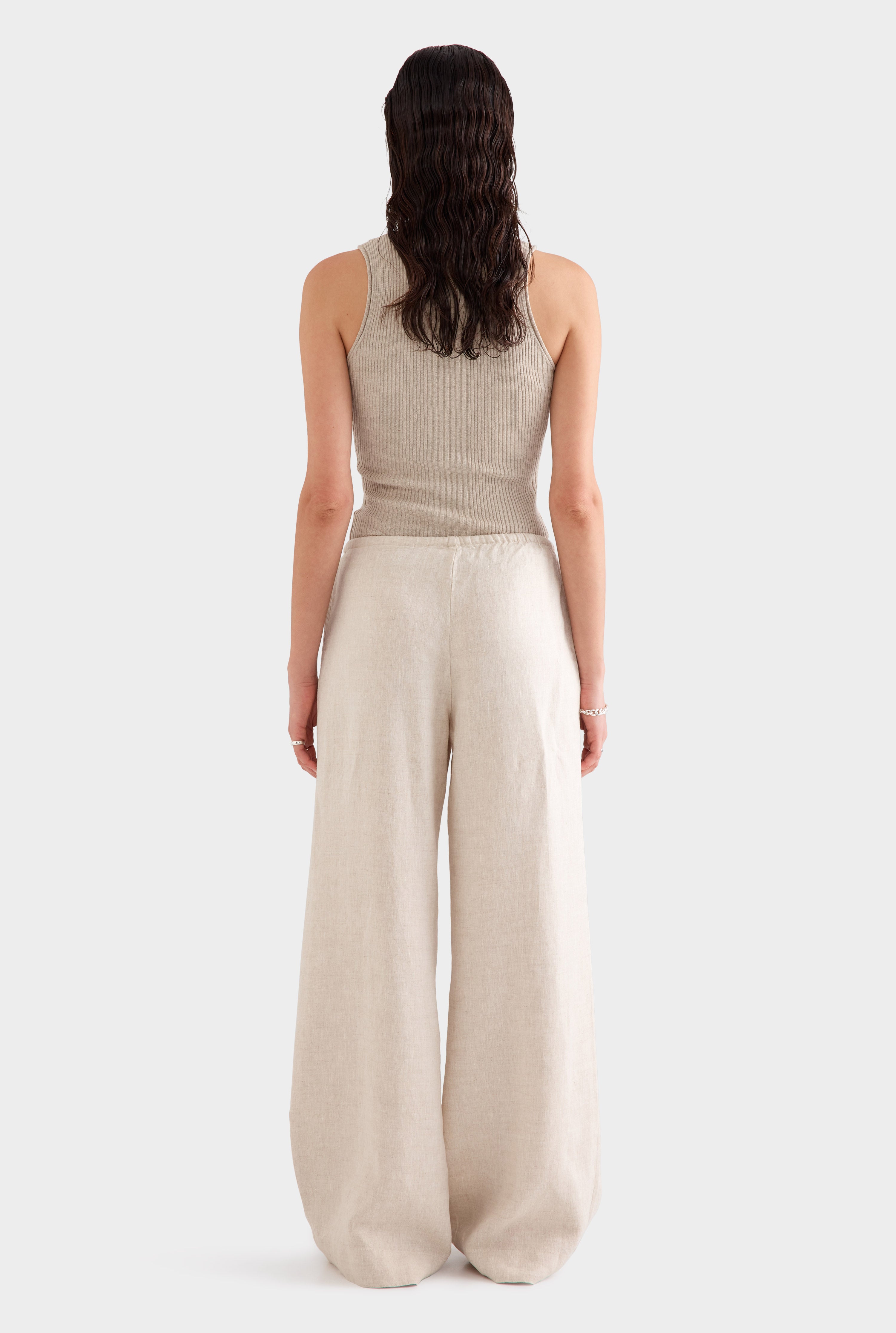 Wide Leg Pant 2.0 - Sand