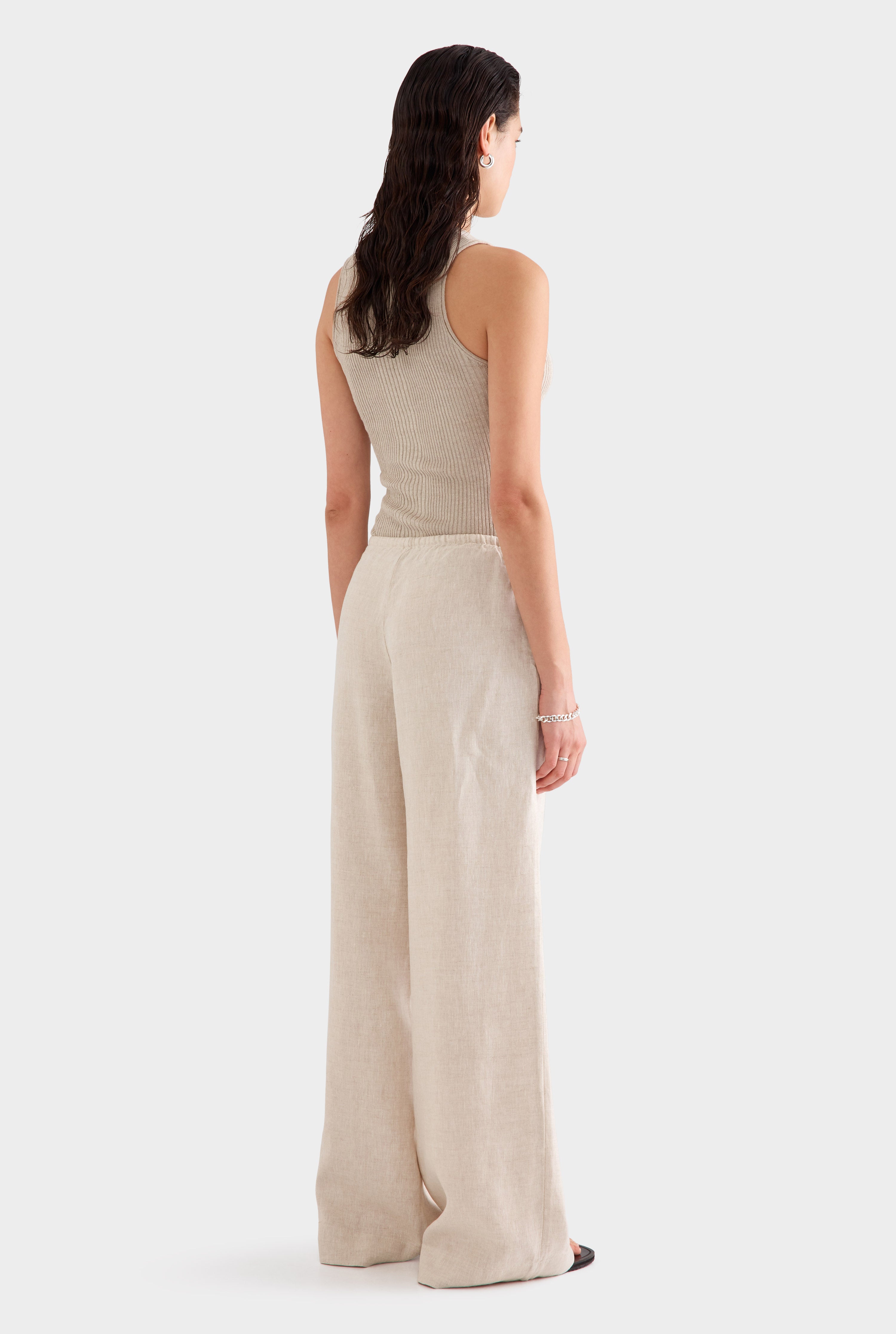 Wide Leg Pant 2.0 - Sand