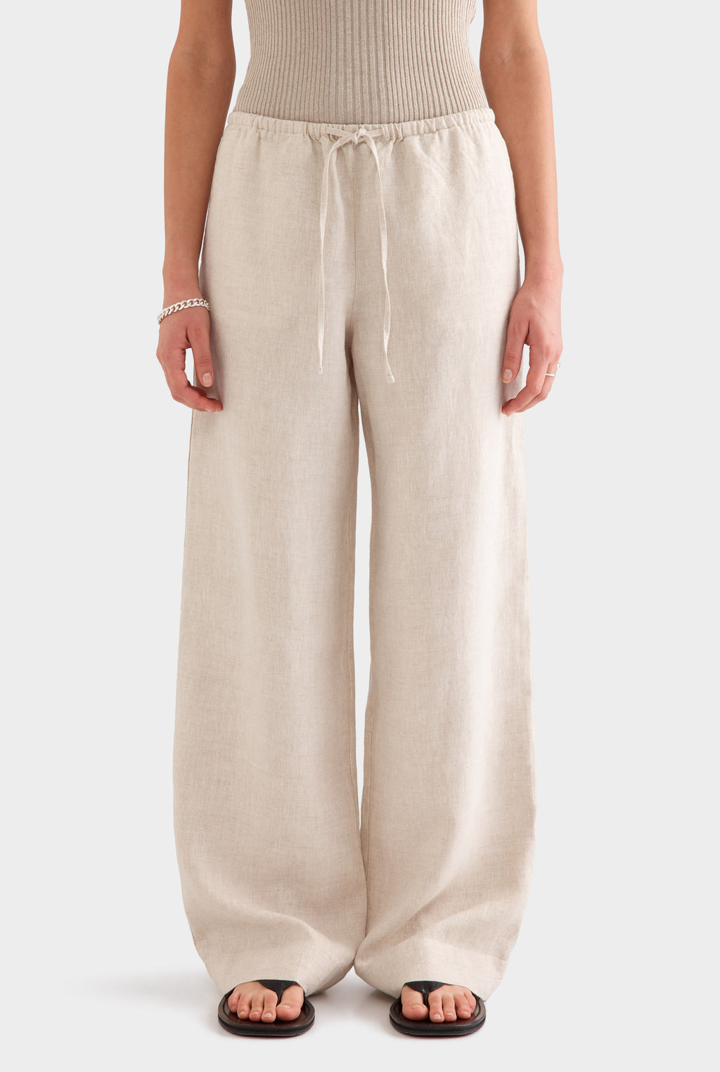 Wide Leg Pant 2.0 - Sand
