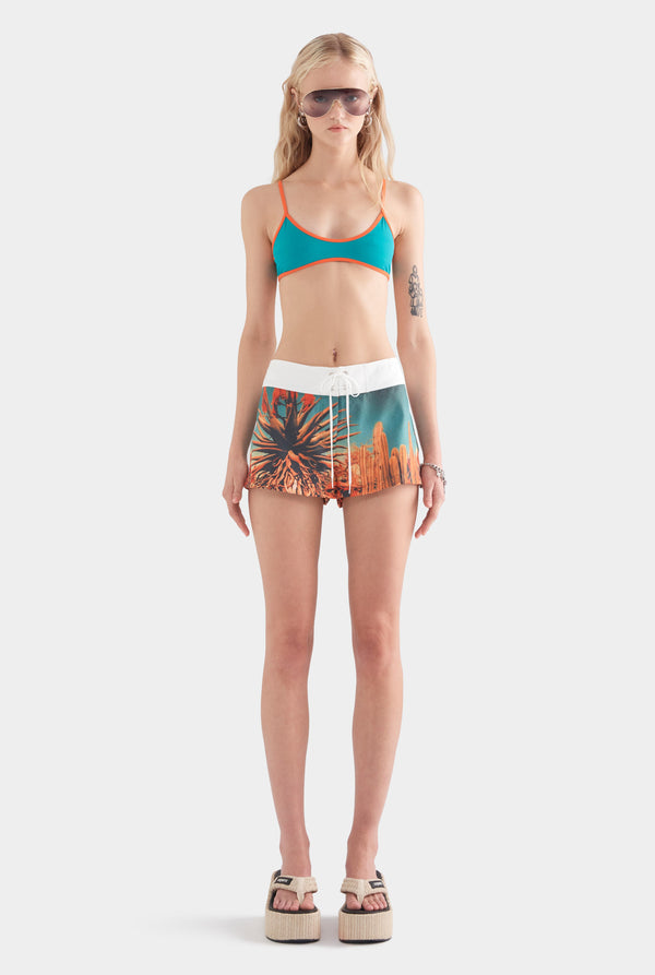 Mini Boardshort - Cactus Print