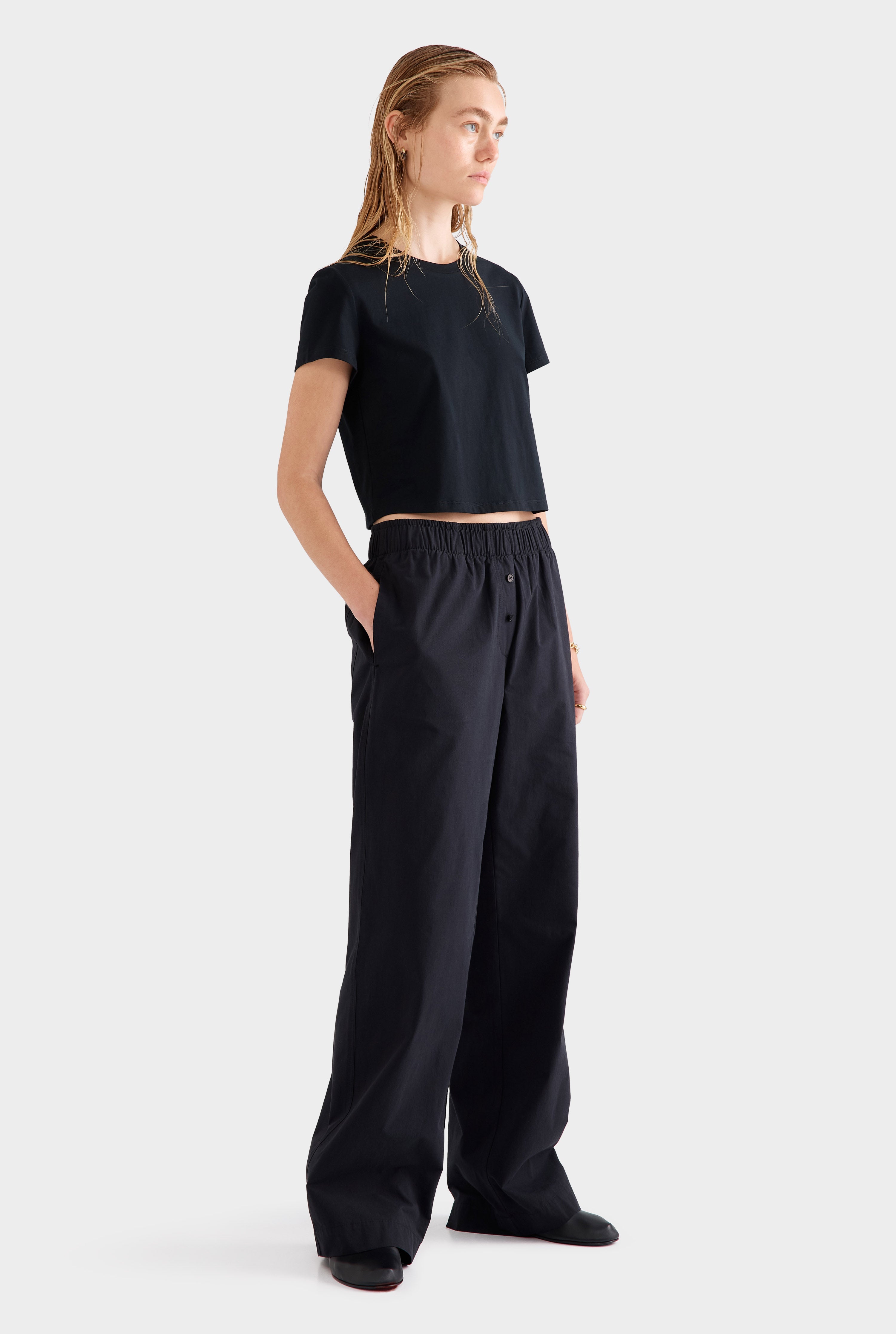 Baby Tee - Black