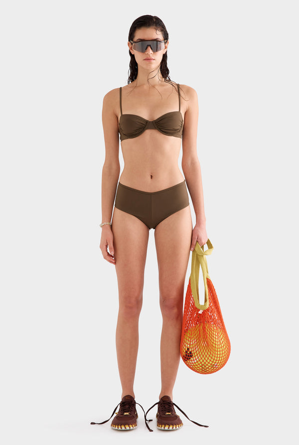 Balconette Swim Top - Cocoa
