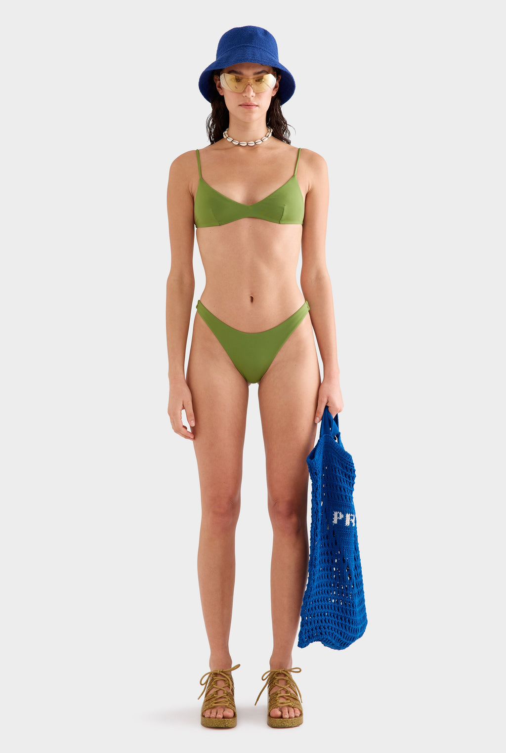 Bralette Swim Top - Cactus
