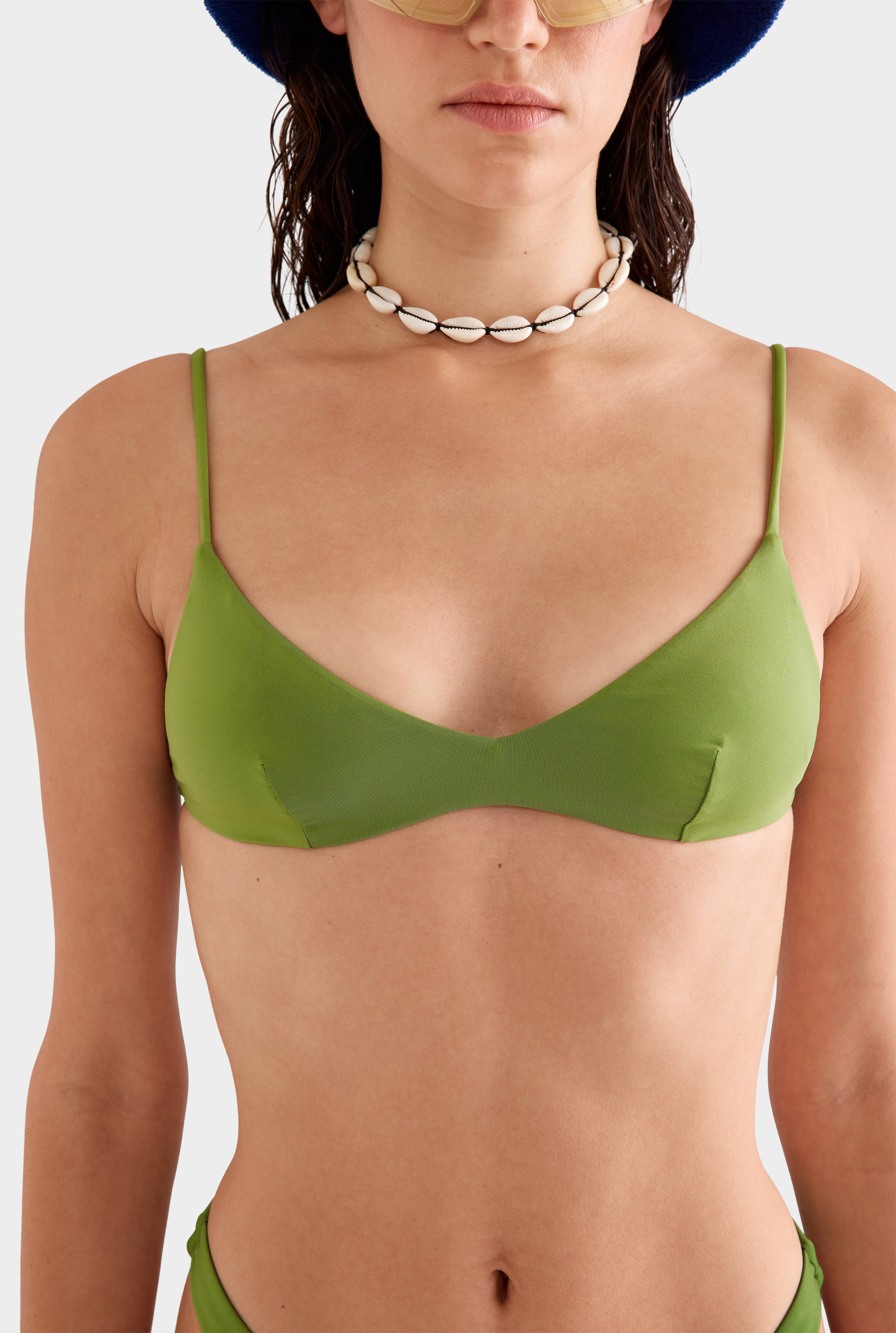 Bralette Swim Top - Cactus