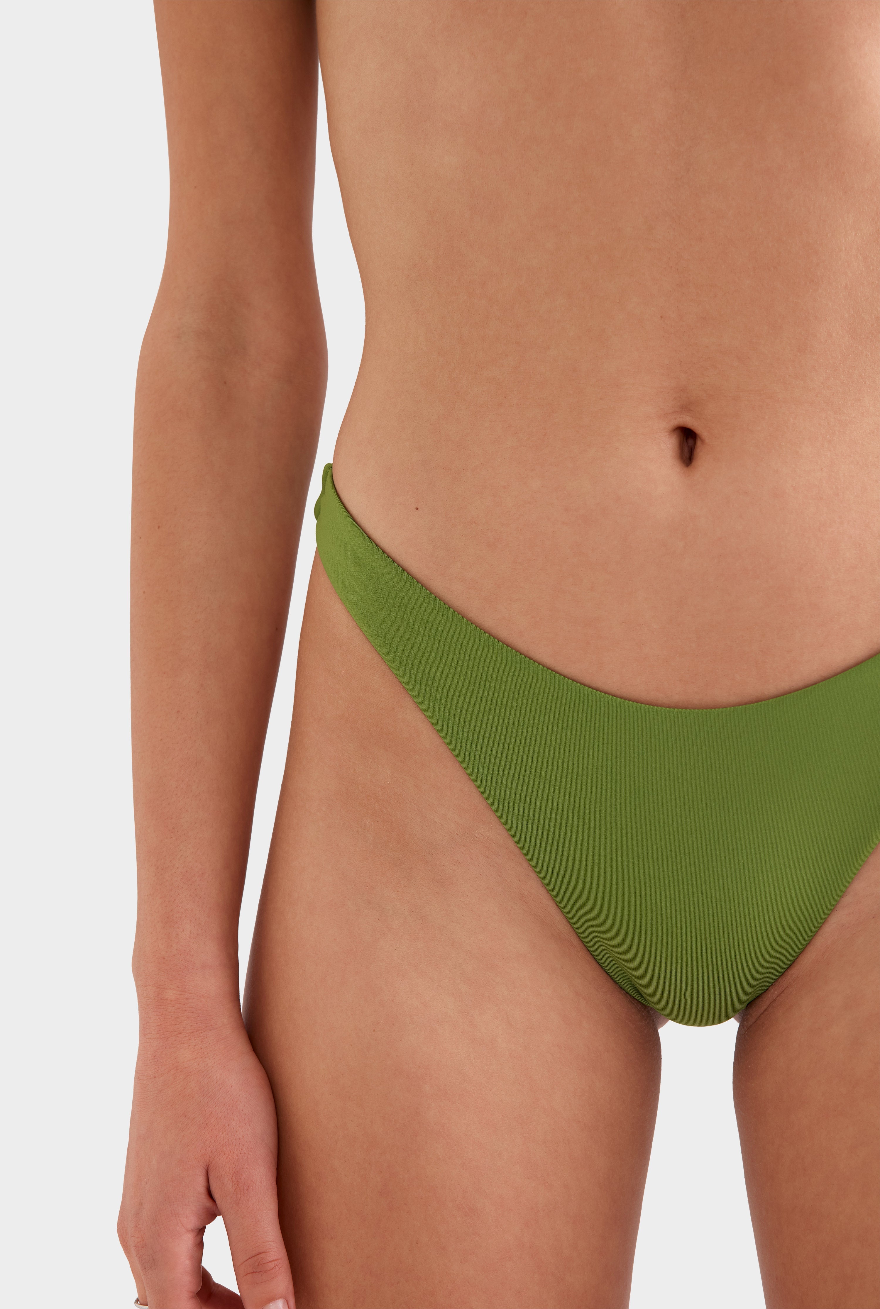 High Cut Bikini Brief - Cactus