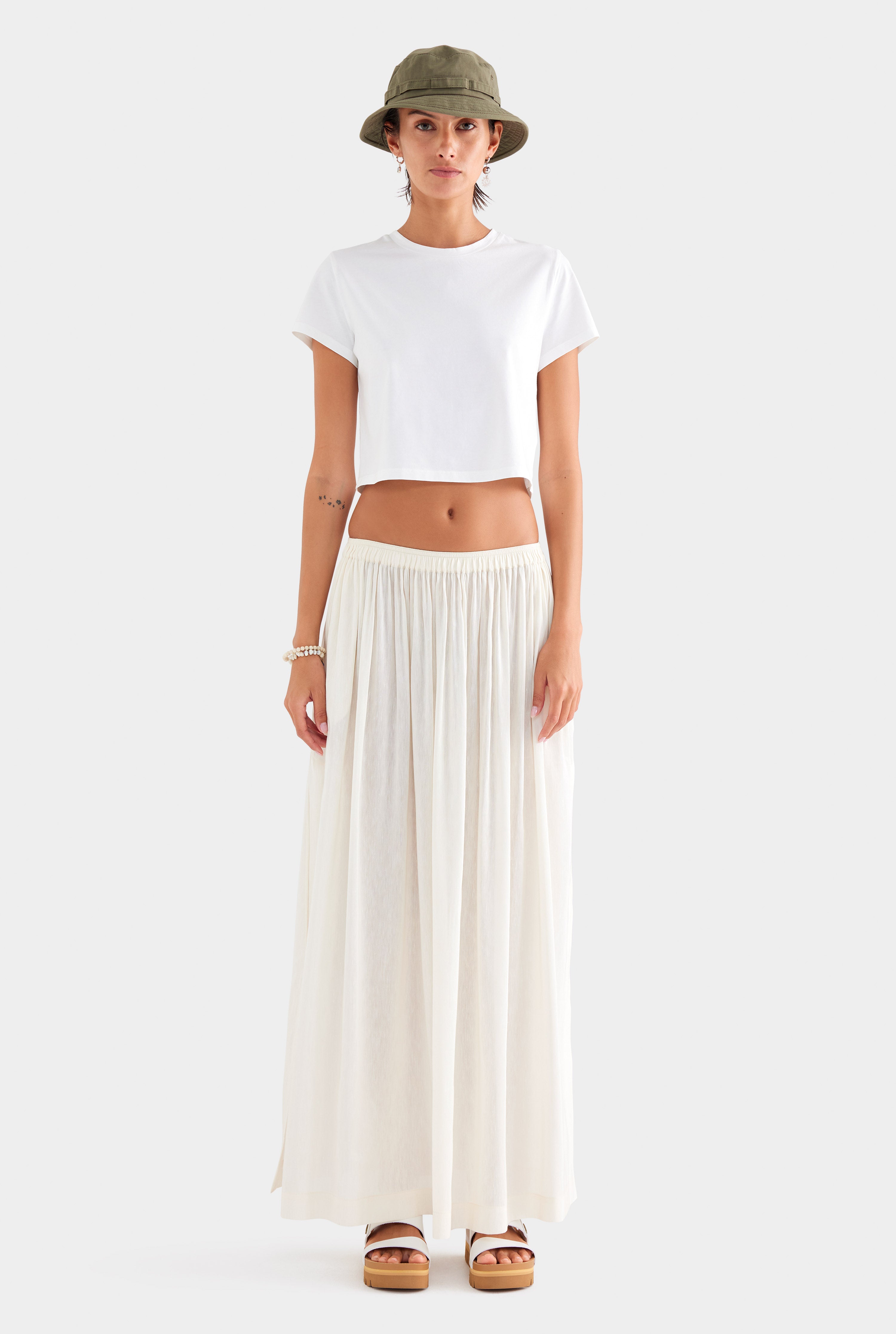 Baby Tee - White