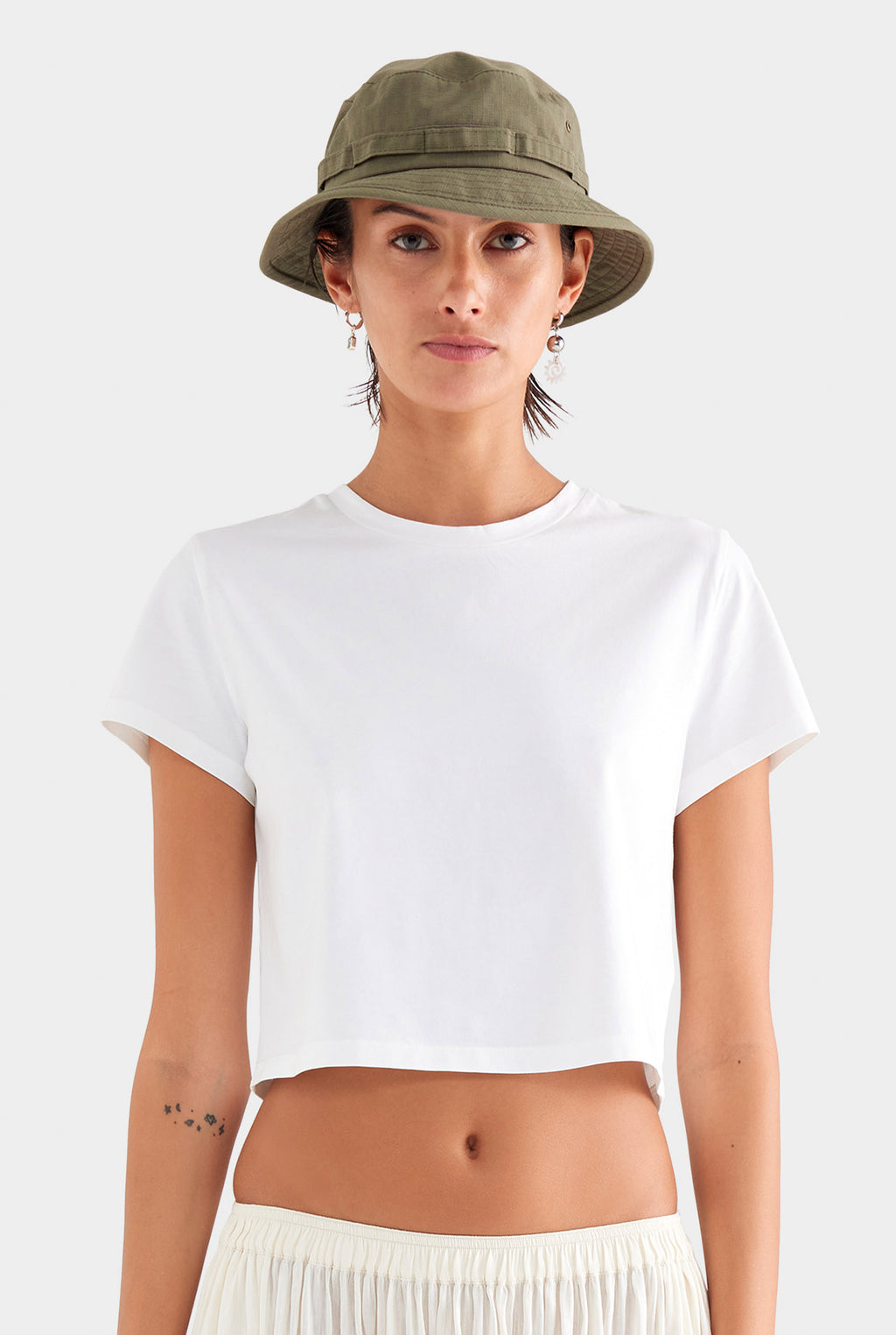Baby Tee - White