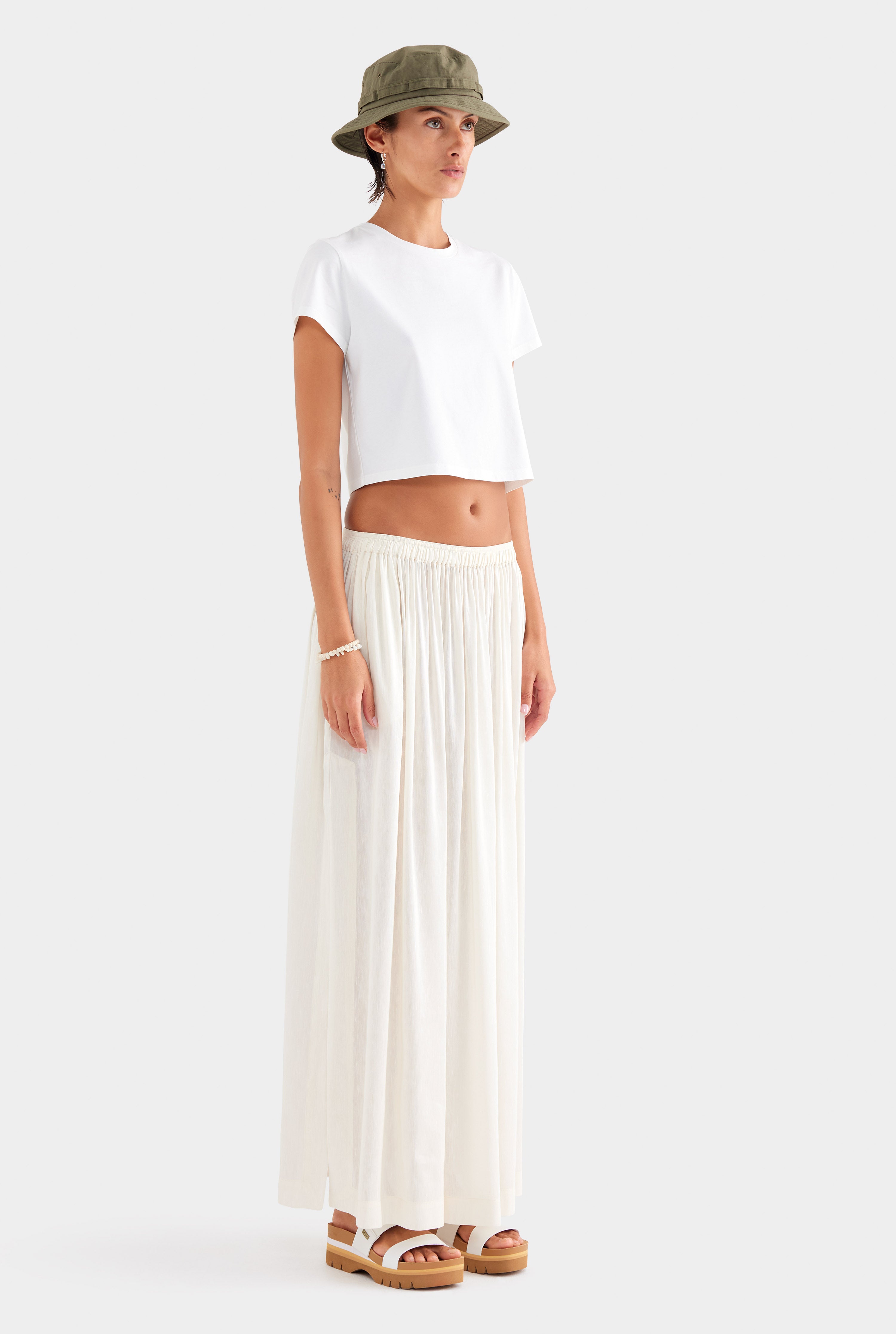 Baby Tee - White
