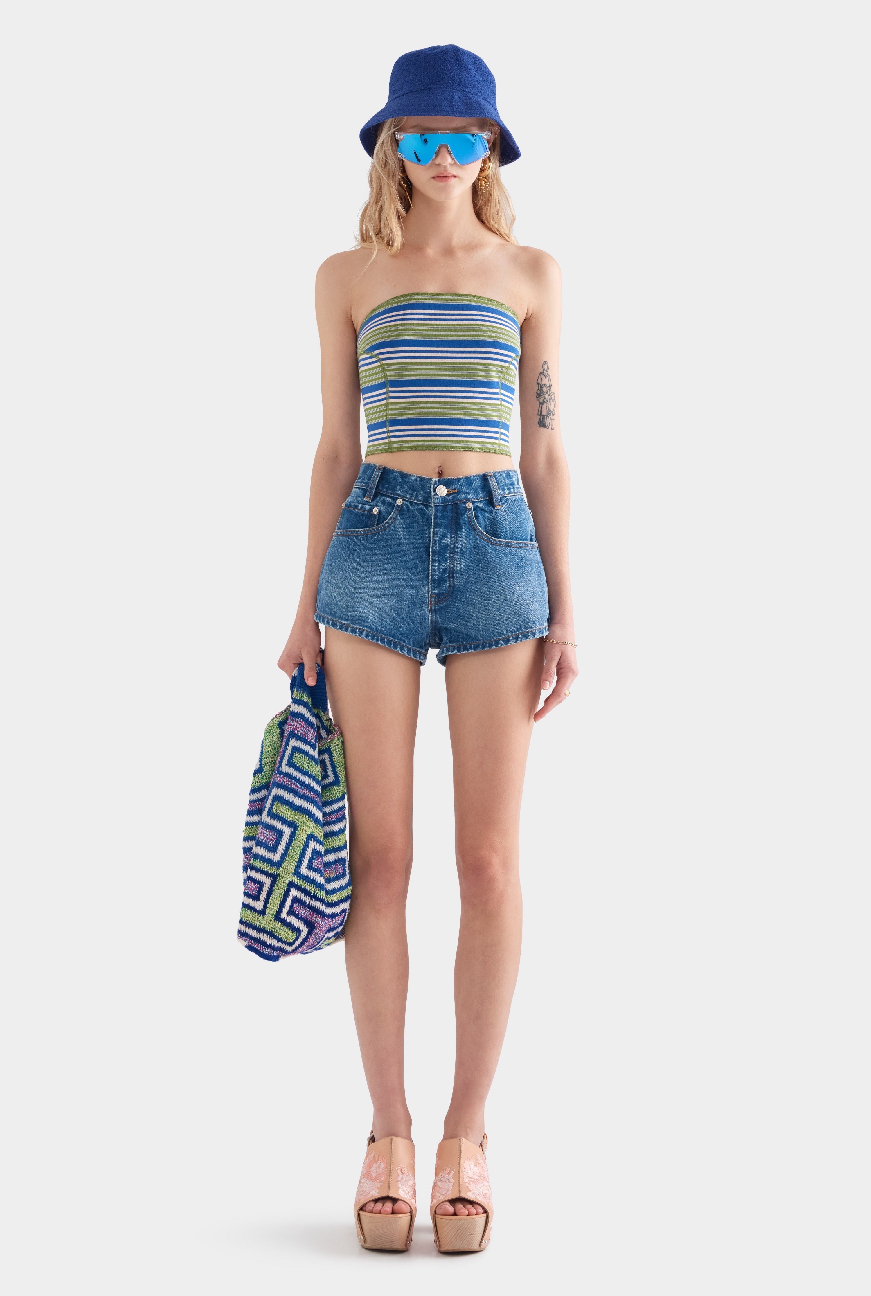 Denim Short - Mid Indigo