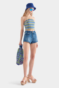 Denim Short - Mid Indigo