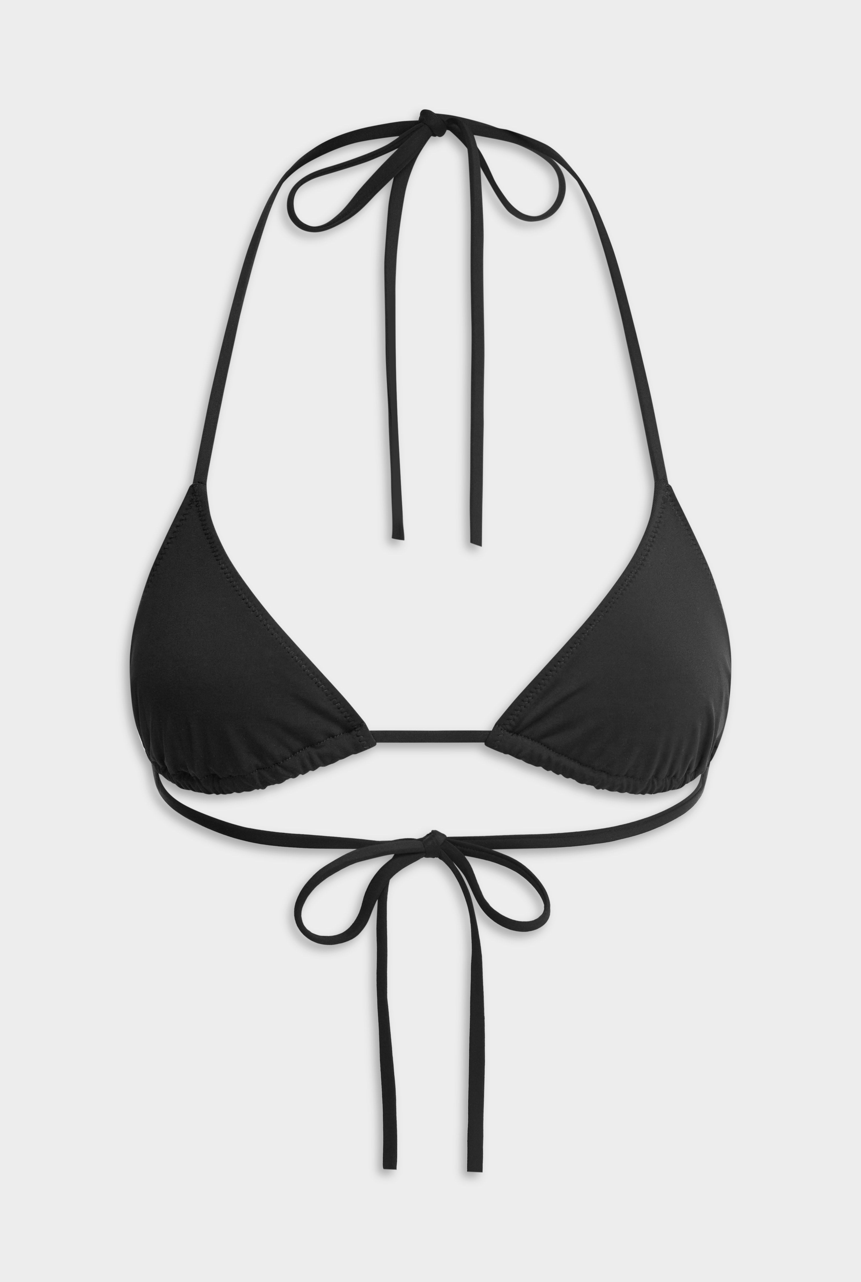 Triangle Bikini Top - Black