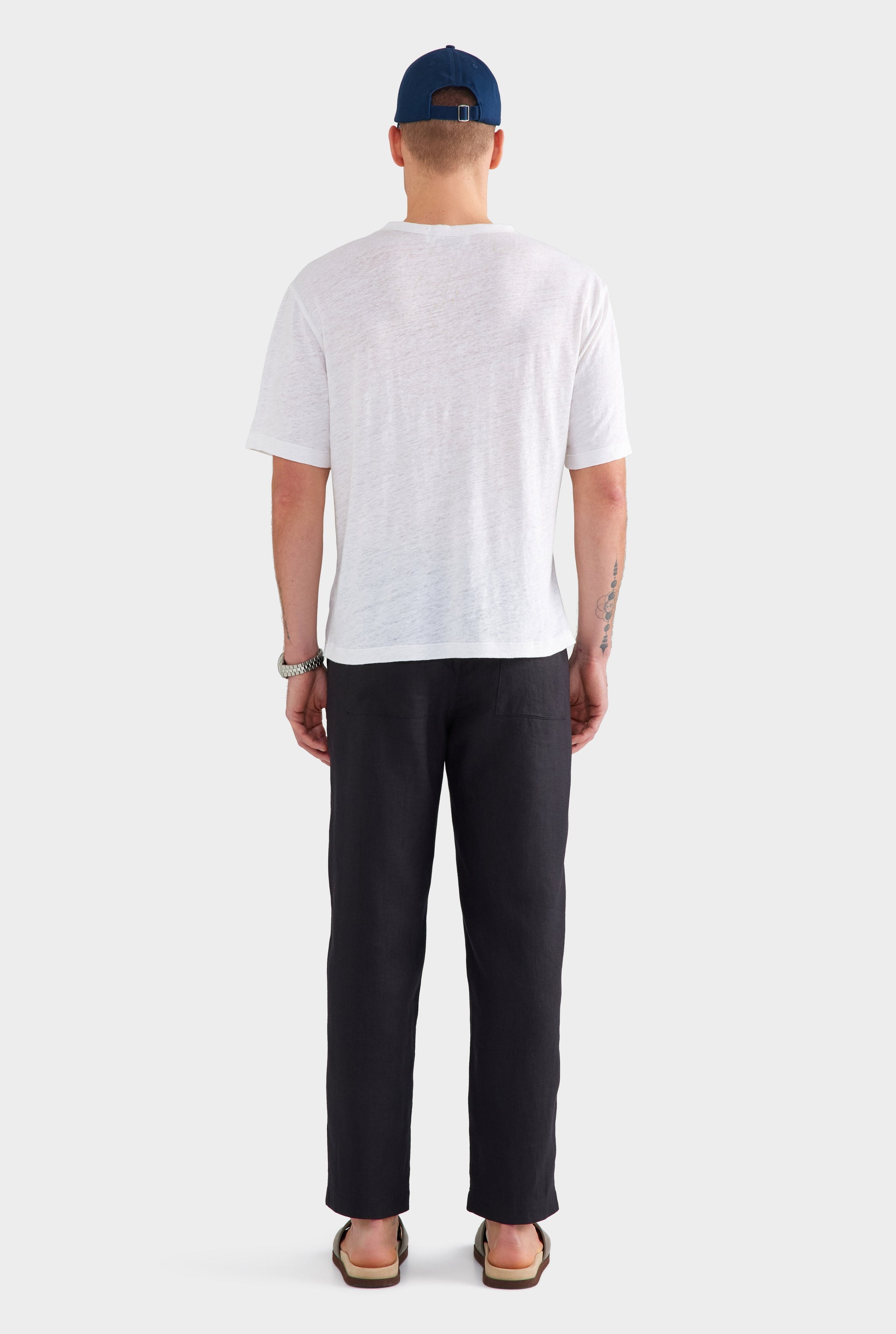 Linen Standard T Shirt - White