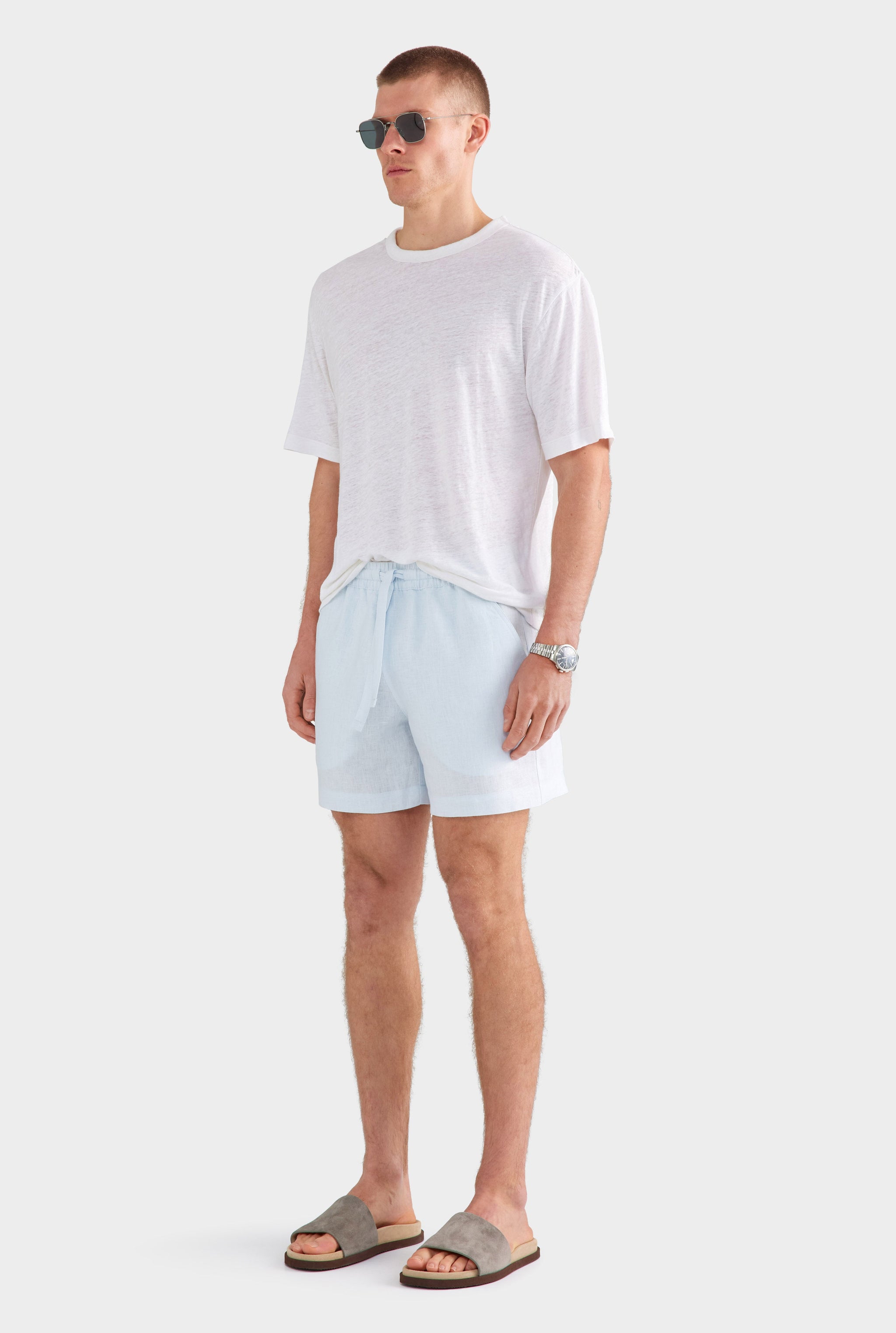 Lounge Short - Light Blue