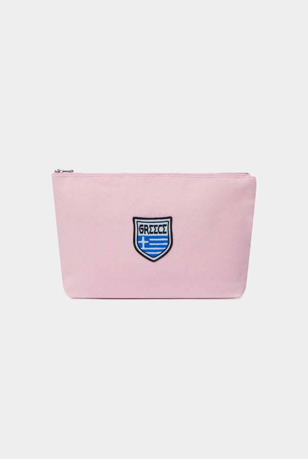 Canvas Traveller Pouch - Washed Pink