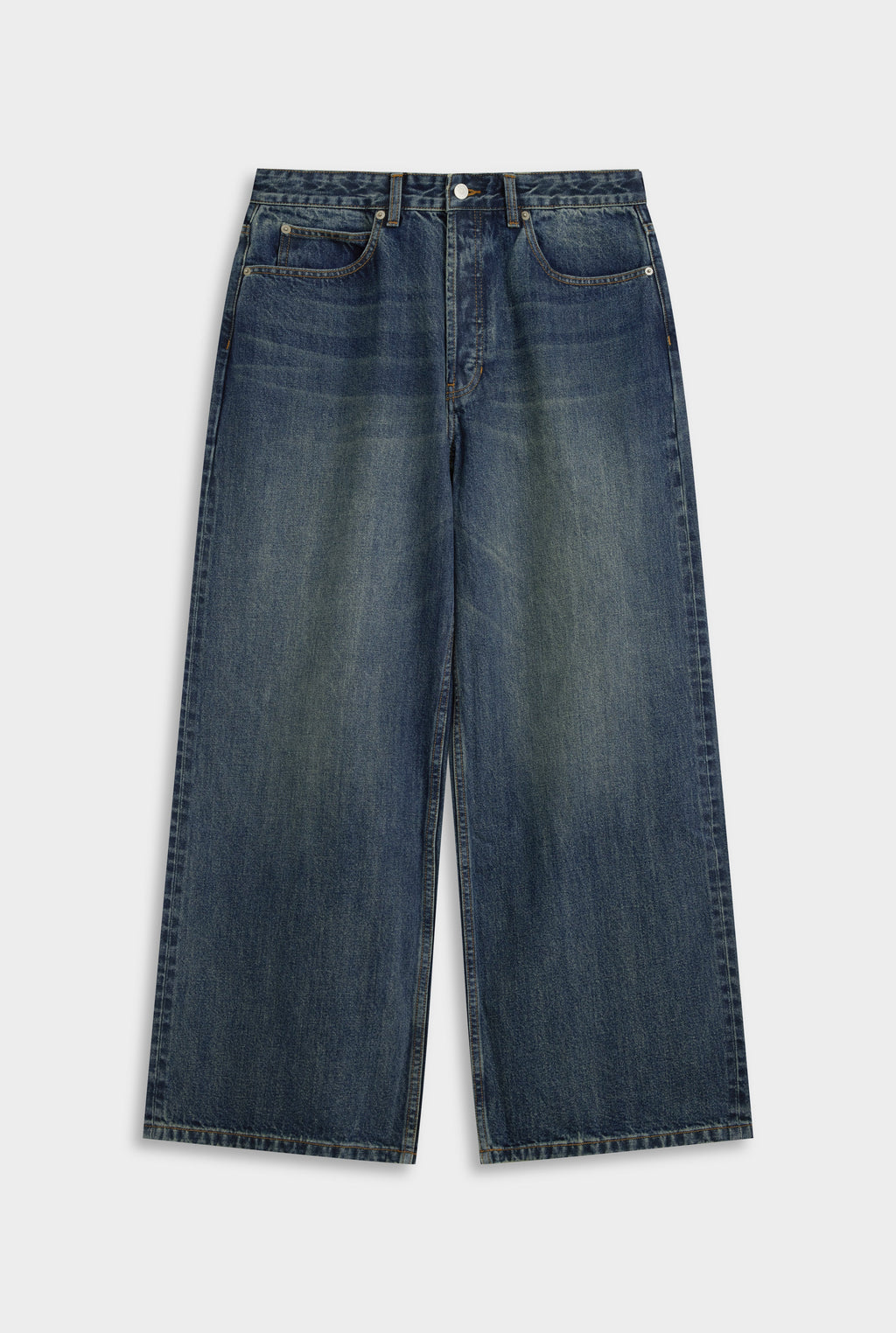 Baggy Denim Jean - Dark Vintage Wash