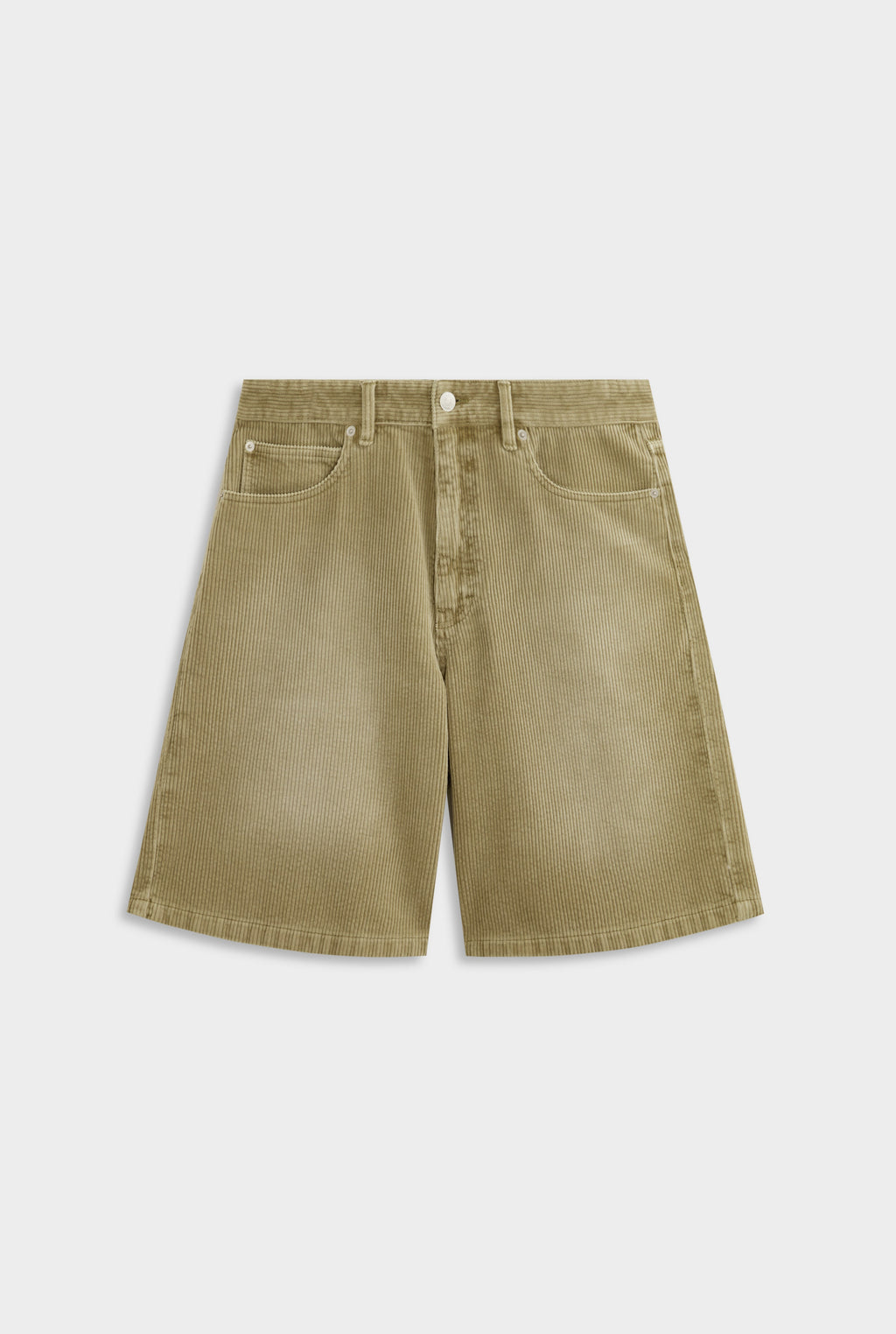 Corduroy Short - Washed Beige