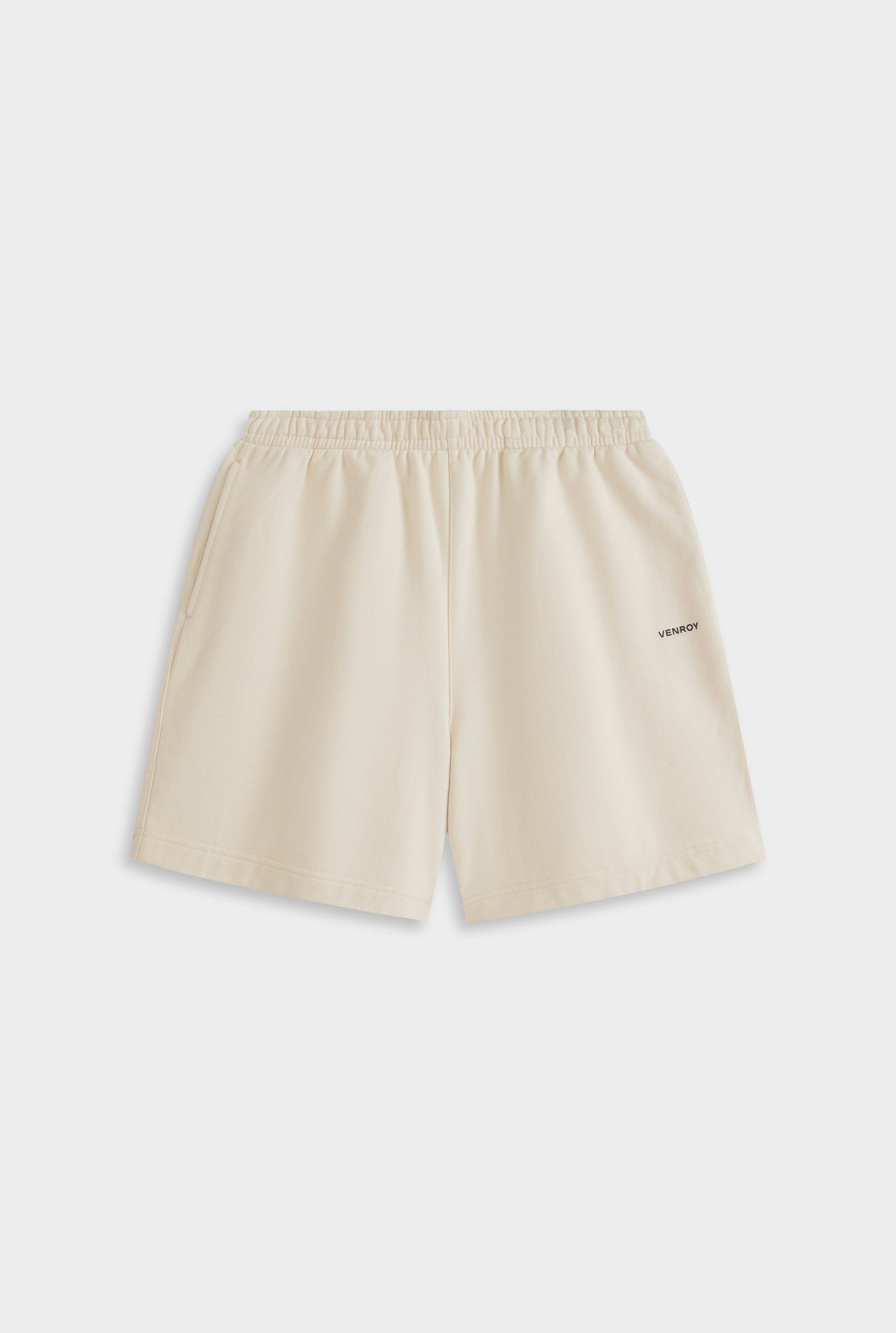 Fleece Track Short - Cream