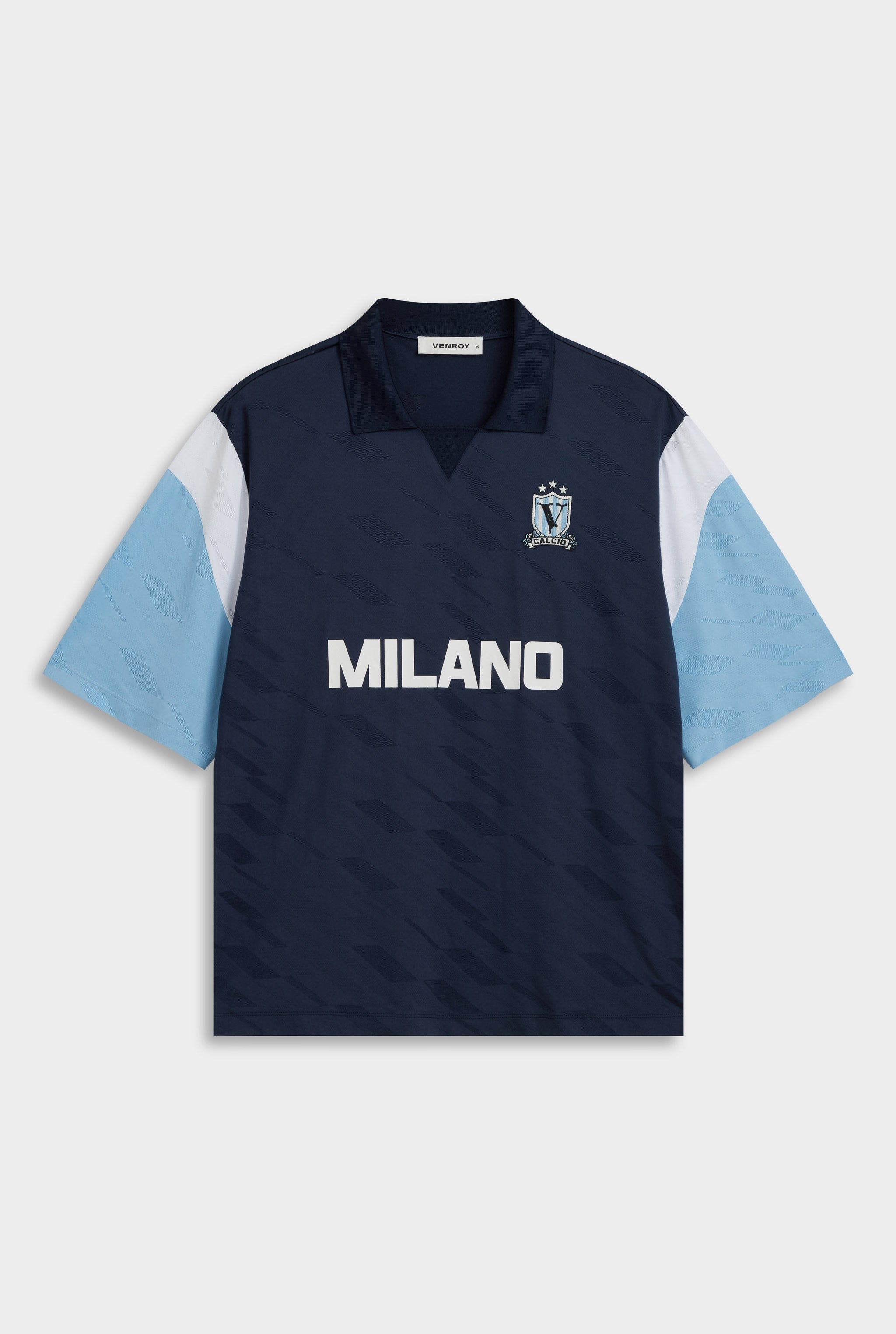 Milano Oversized Jersey - Navy/Blue/White