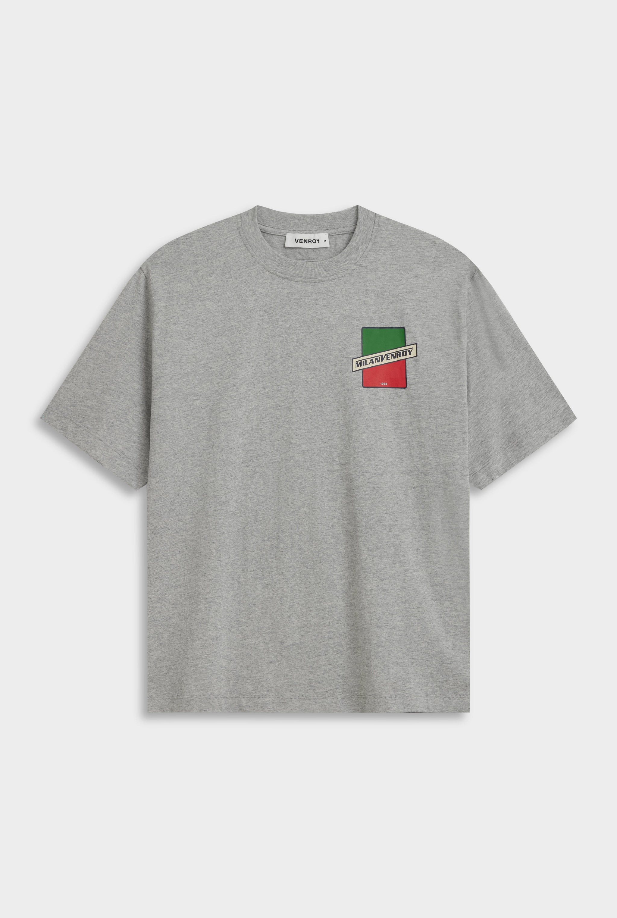 Standard Cotton T Shirt - Milano/Grey Marl