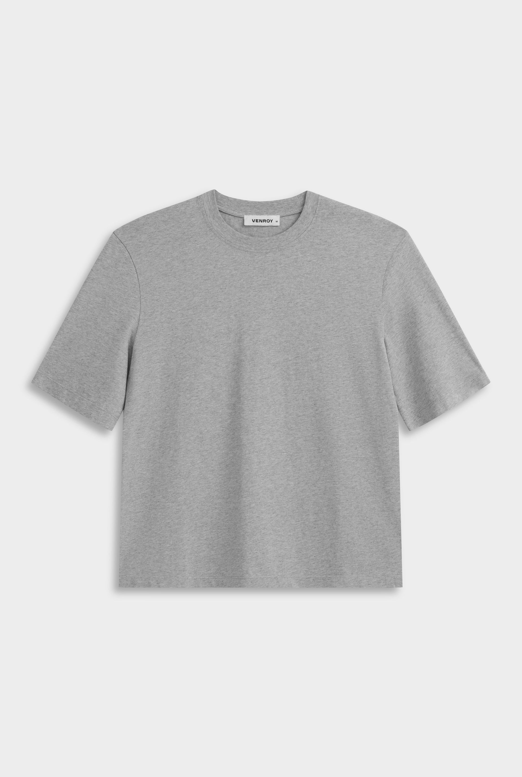 Oversized T Shirt - Grey Marl