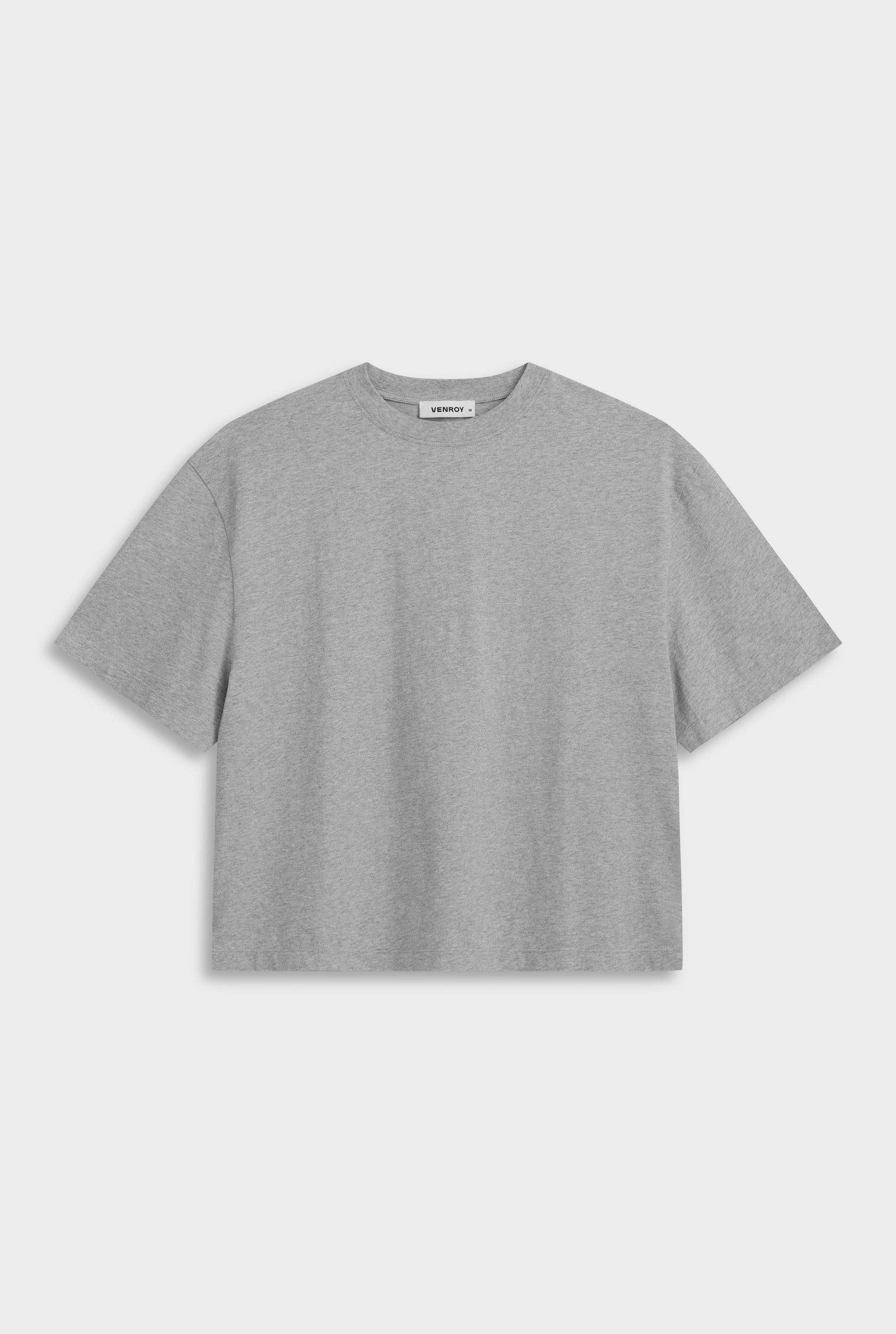 Supersized T Shirt - Grey Marl