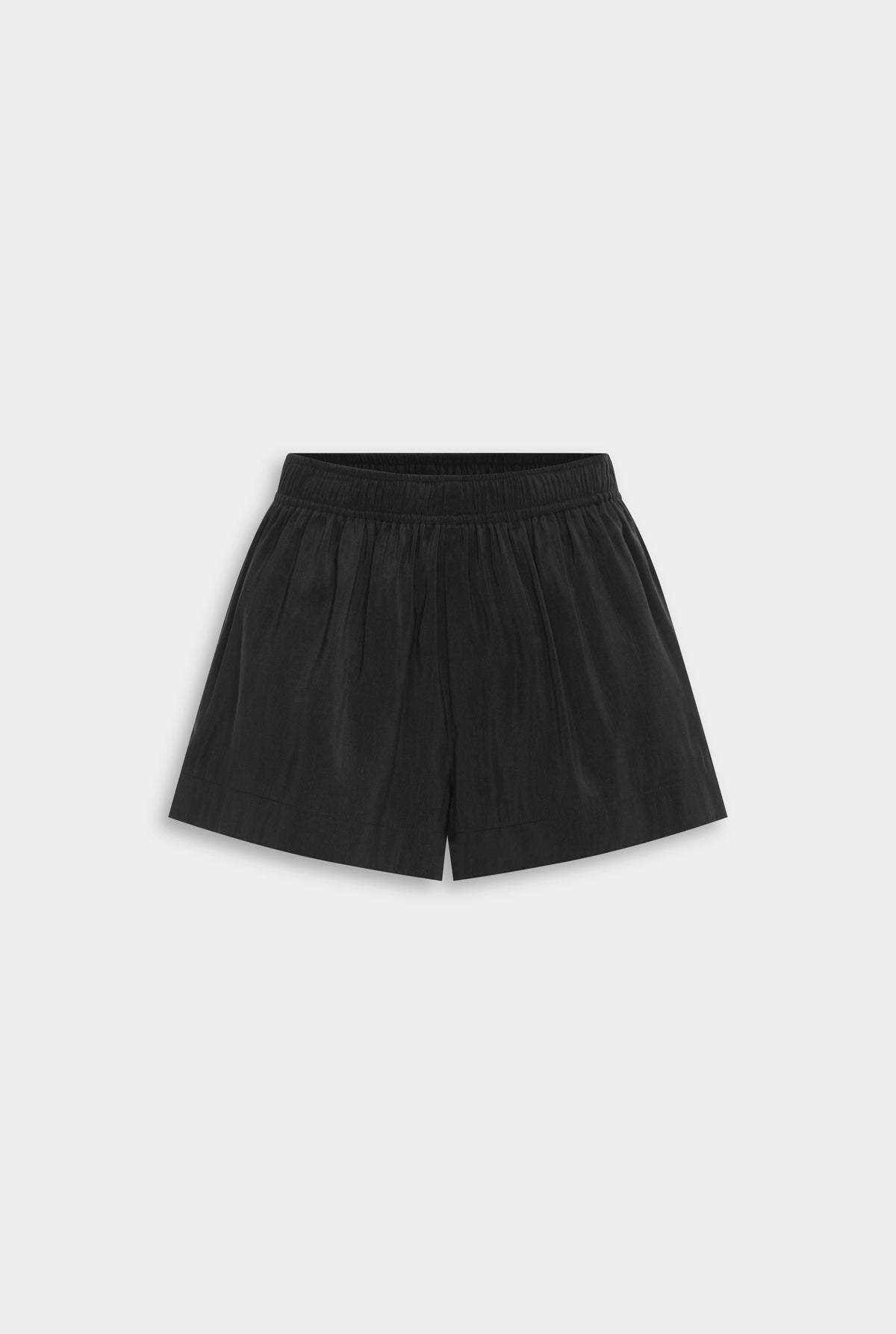 Silk Linen Short - Black