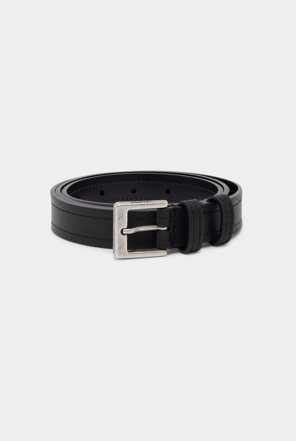 Classic Leather Belt - Black