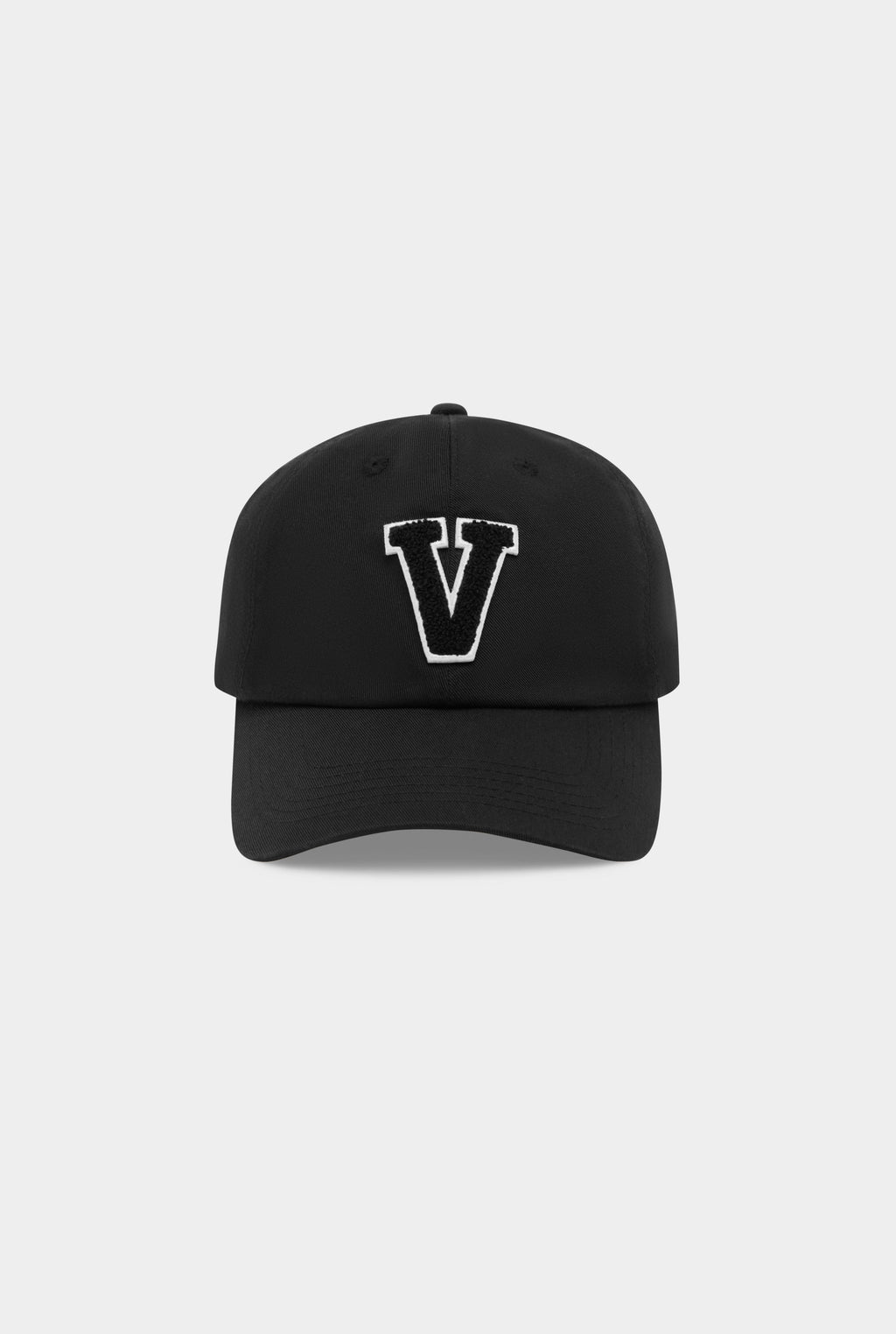 Venroy Varsity Cotton Twill Cap - Black
