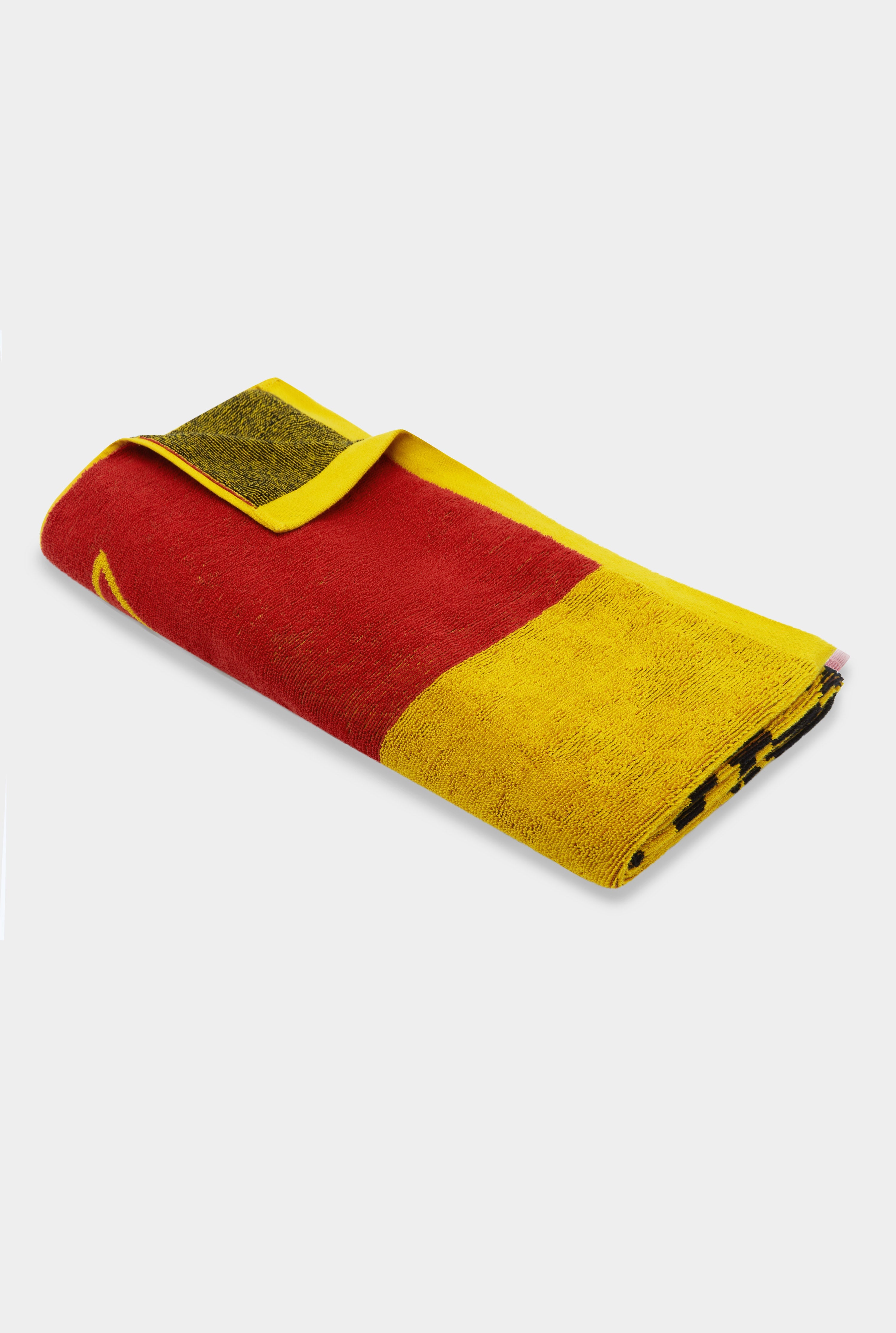 Venroy Rio Beach Towel - Red/Yellow Beijo Do Sol