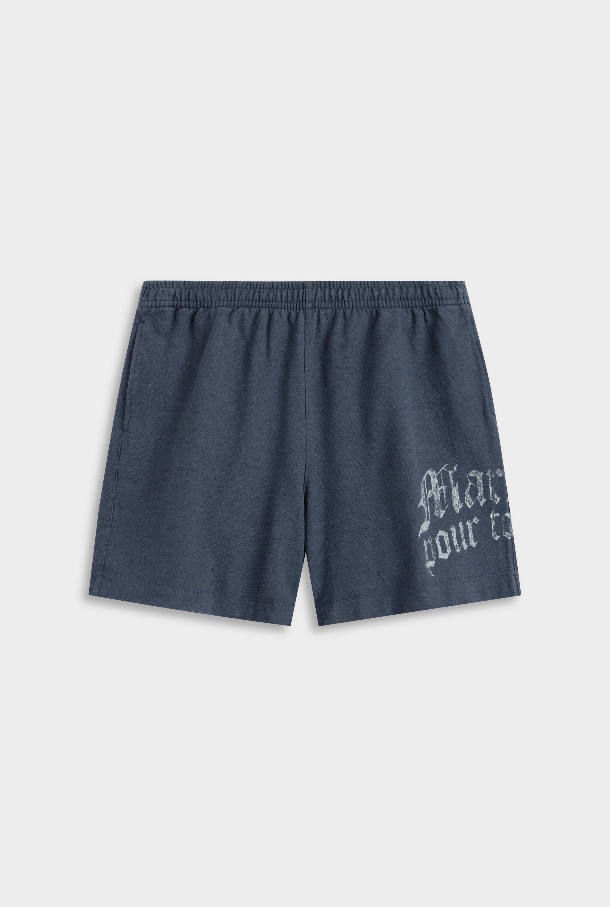 Lightweight Jersey Track Short - Navy