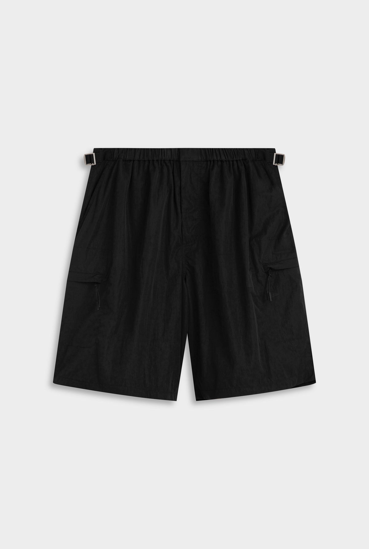 Nylon Utility Short - Black [[AU_MEDIA:gid://shopify/MediaImage/27754569105495]]