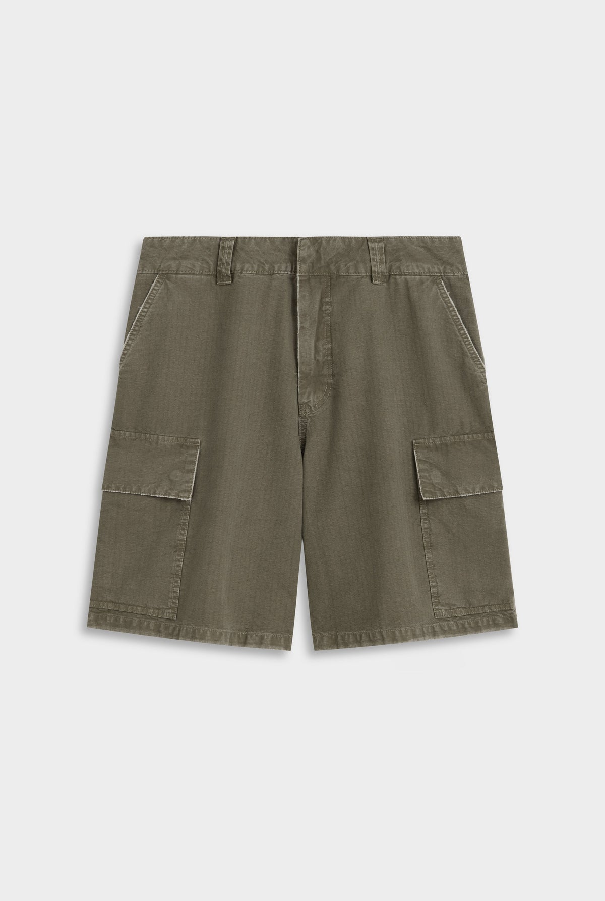 Ripstop Cargo Short - Dried Herb [[AU_MEDIA:gid://shopify/MediaImage/27754570317911]]