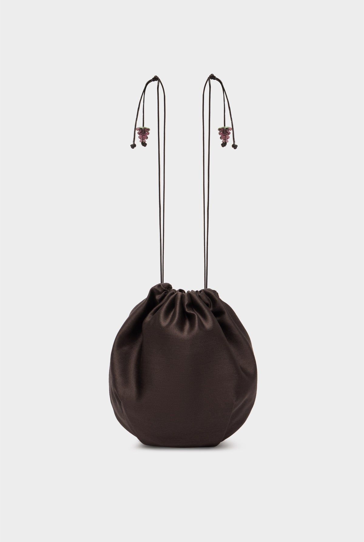 Wool Silk Drawstring Pouch - Cacao [[AU_MEDIA:gid://shopify/MediaImage/27754460971095]]