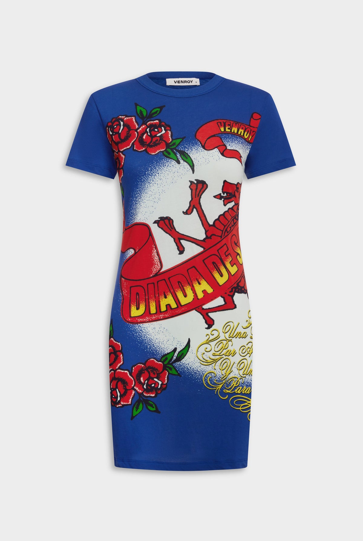 Baby Tee Mini Dress - Diada de Sant Jordi [[AU_MEDIA:gid://shopify/MediaImage/27754607181911]]