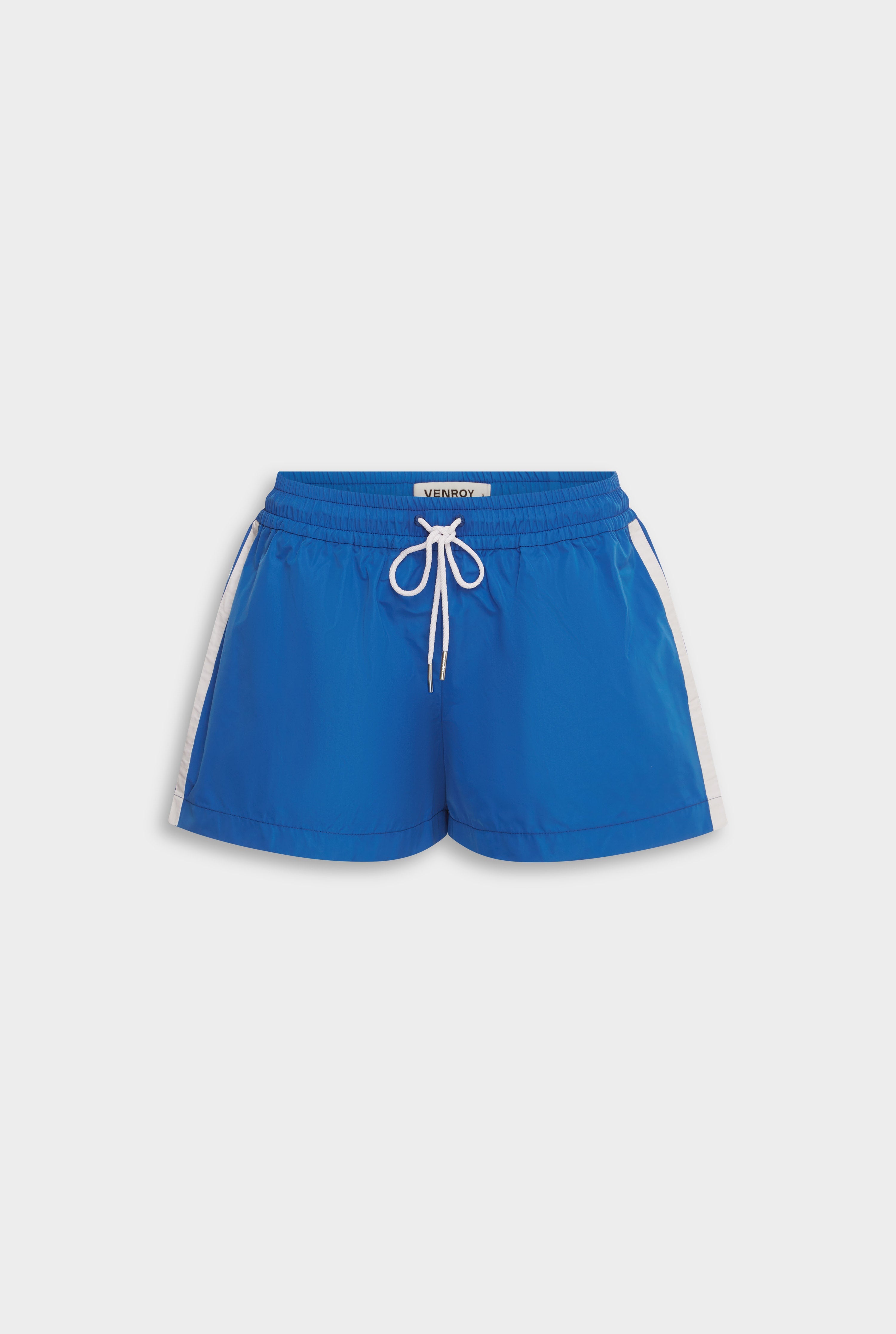 Taffeta Short Bright Blue/White | Venroy – VENROY US