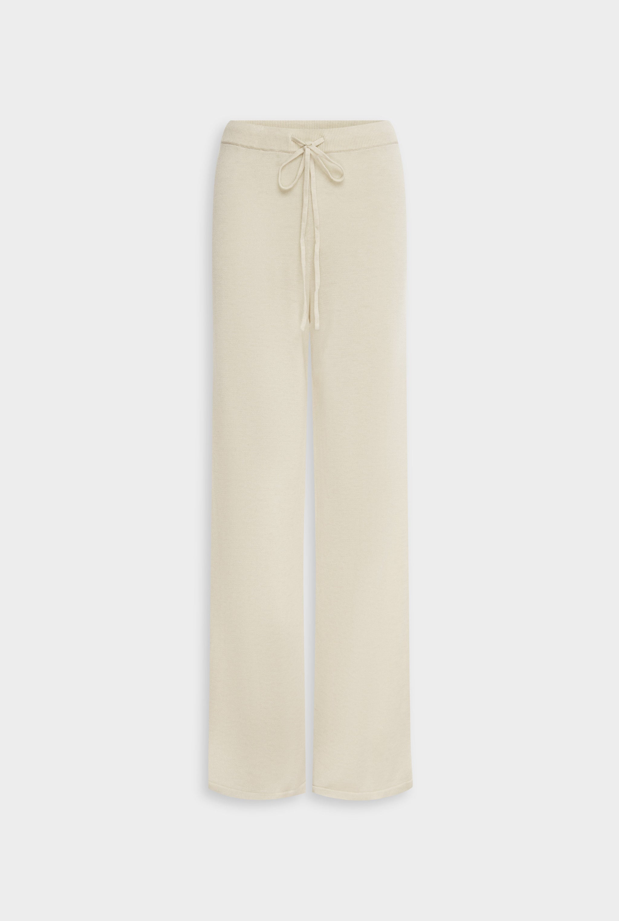 Venroy Tencel Silk Knit Pant - Sand