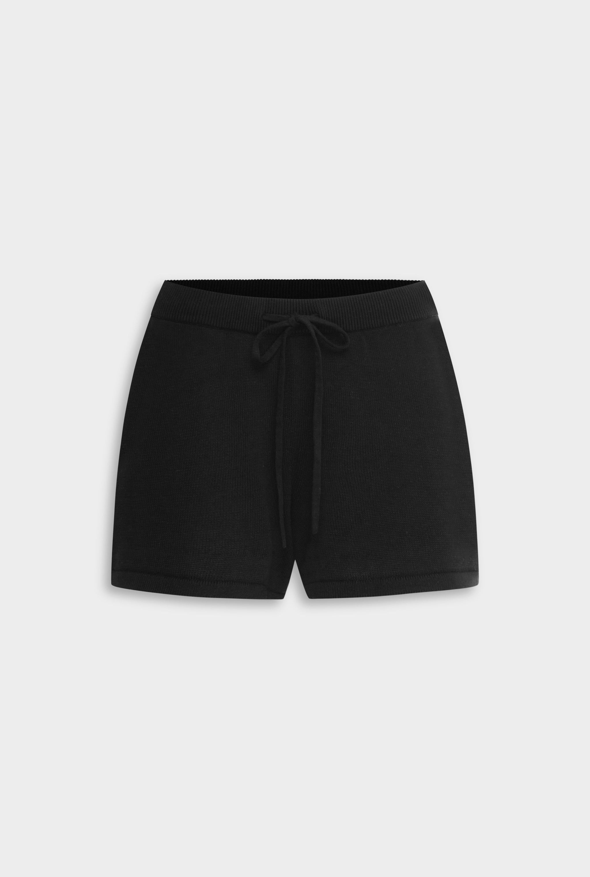 Venroy Tencel Silk Knit Short - Black