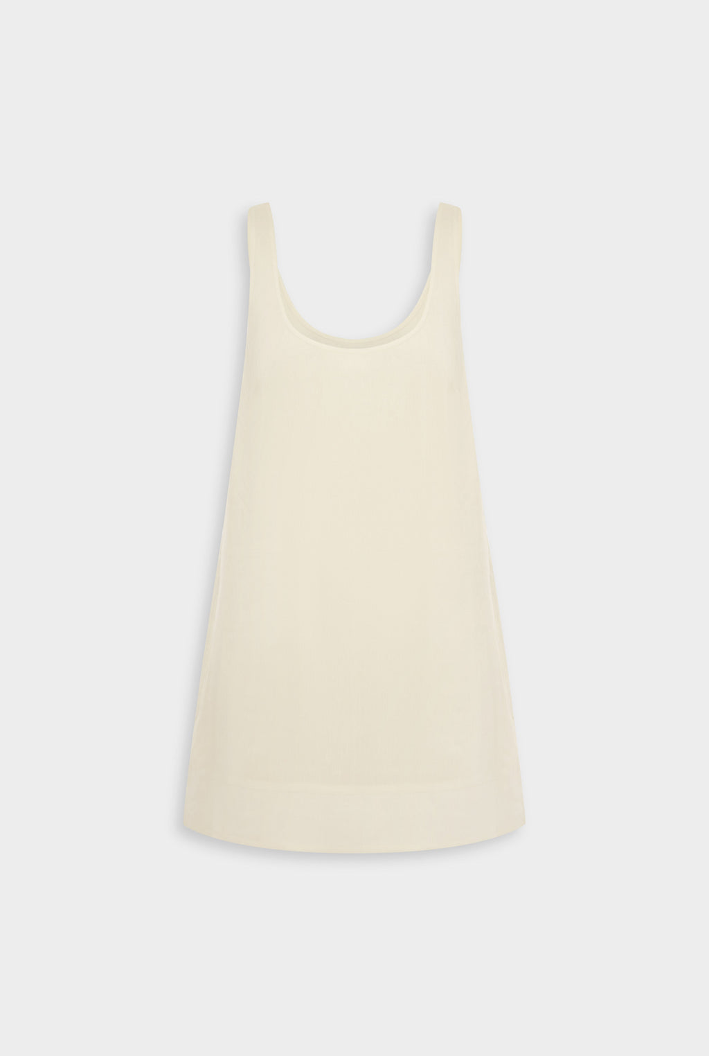 Venroy Tencel Silk Knit Tank Dress - Sand