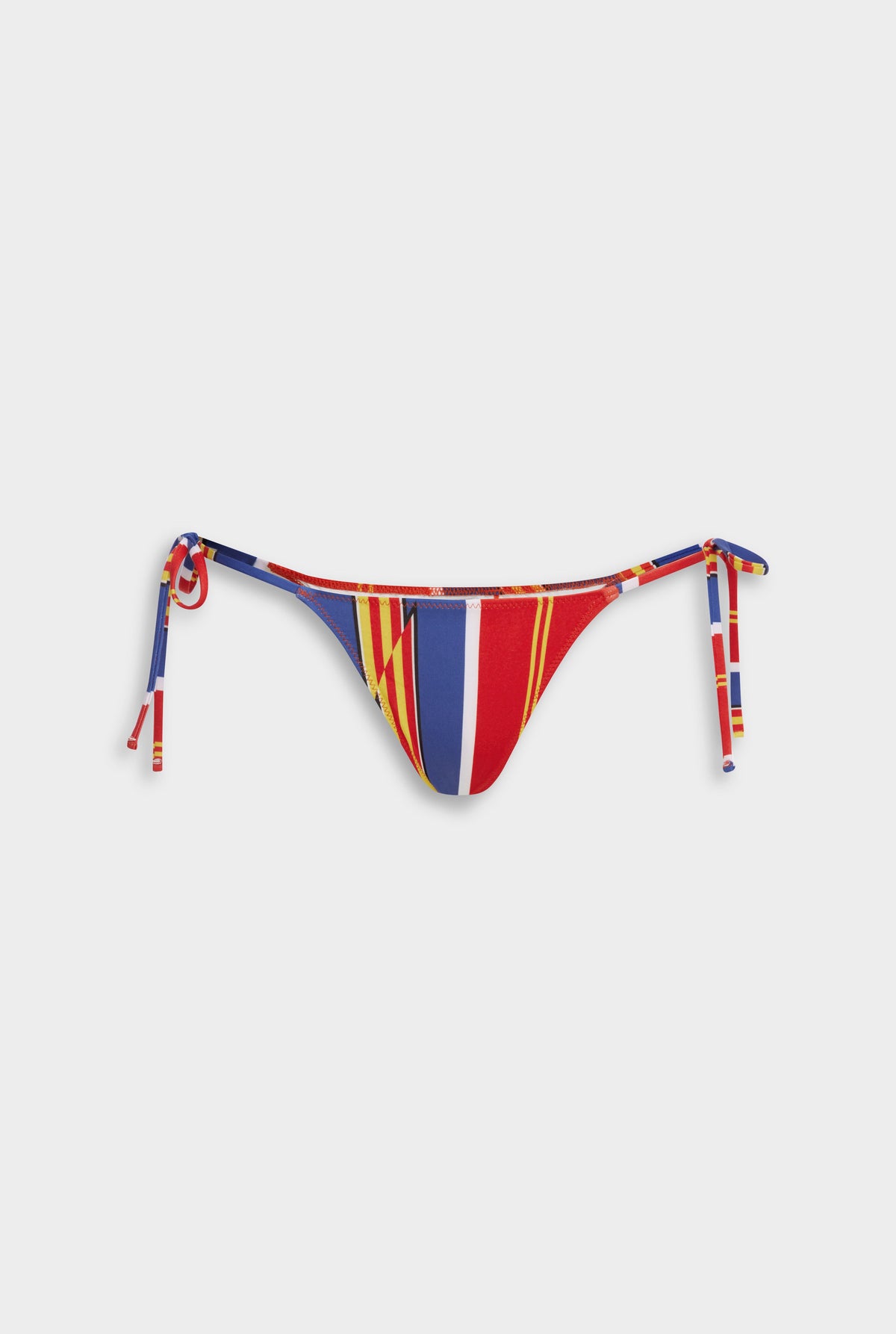 Tie Side Bikini Brief - Red/Blue/Yellow Stripe [[AU_MEDIA:gid://shopify/MediaImage/27754615177303]]