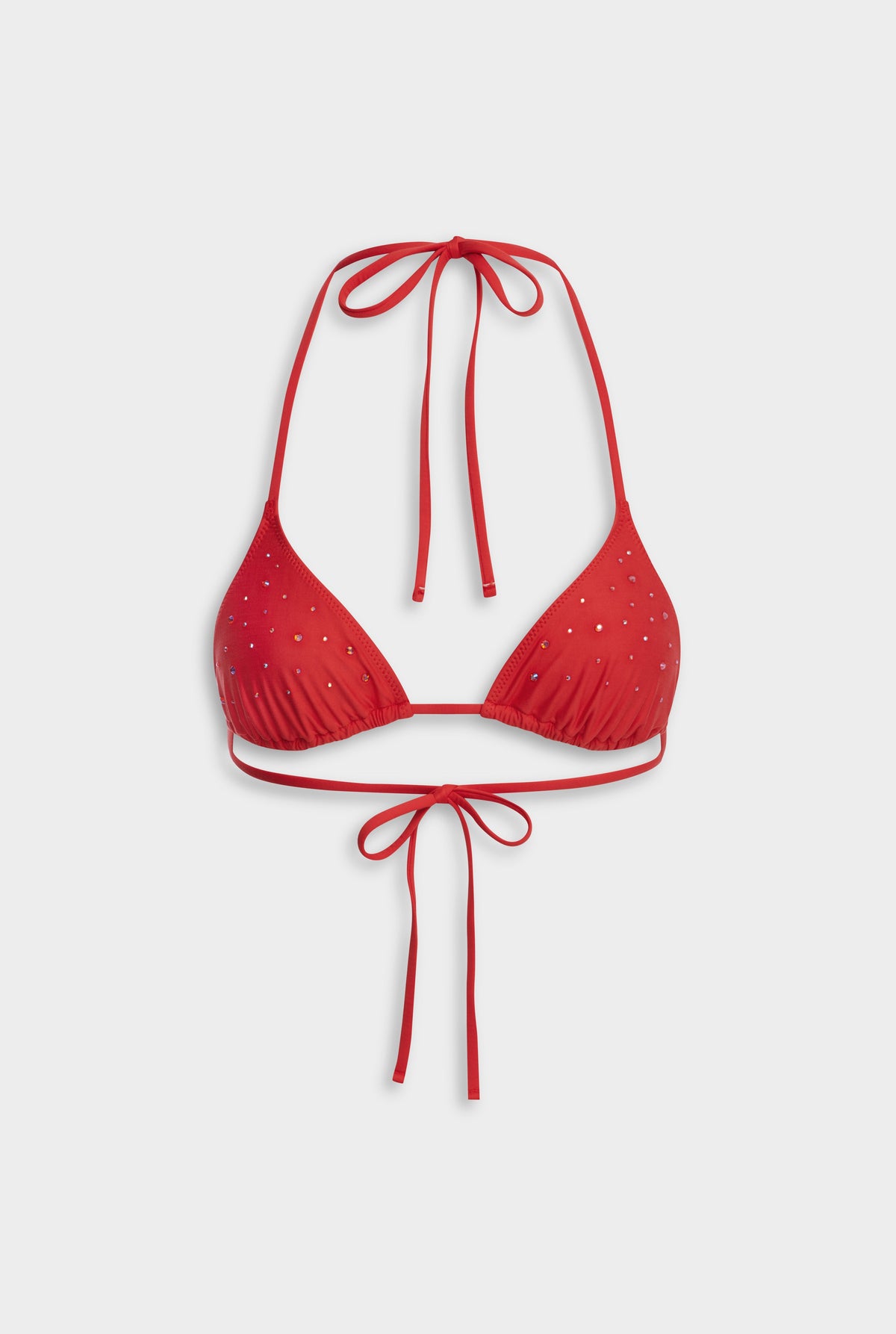 Triangle Bikini - Red/Hotfix Crystals [[AU_MEDIA:gid://shopify/MediaImage/27754615308375]]